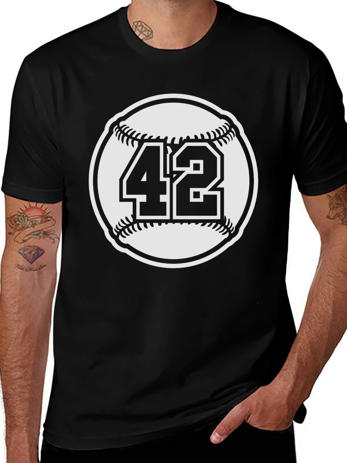 Variant 22 of Baseball 42 T-Shirt - Classic Style