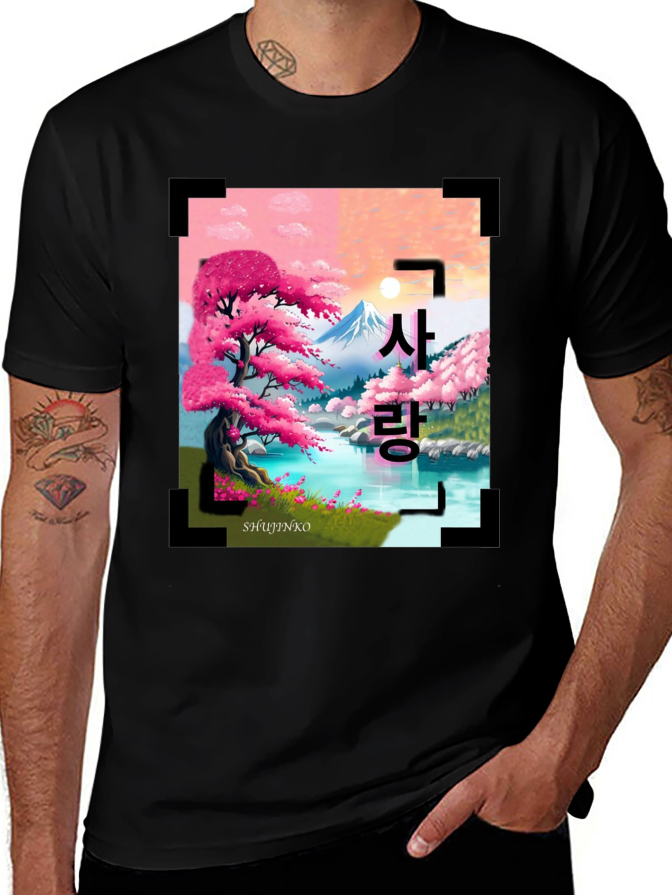 Variant 9 of Cherry Blossom Graphic Tee