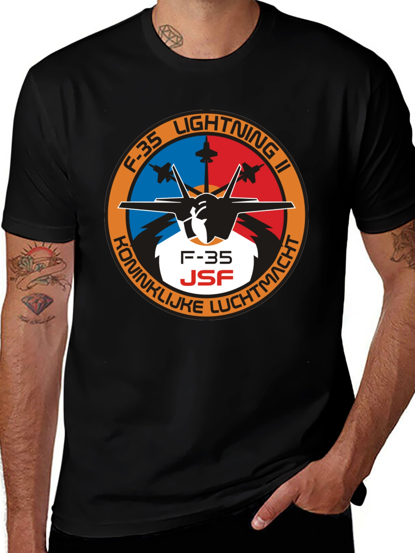 F-35 Lightning II T-Shirt - Military Aviation Tee