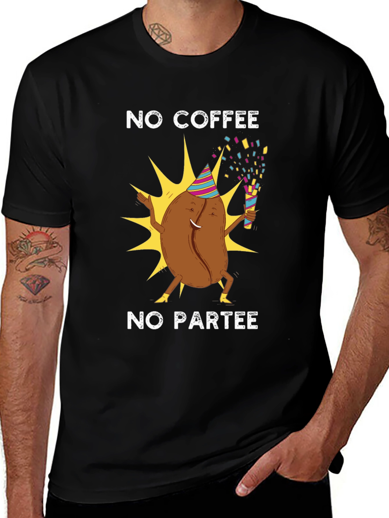 No Coffee No Party Graphic Tee