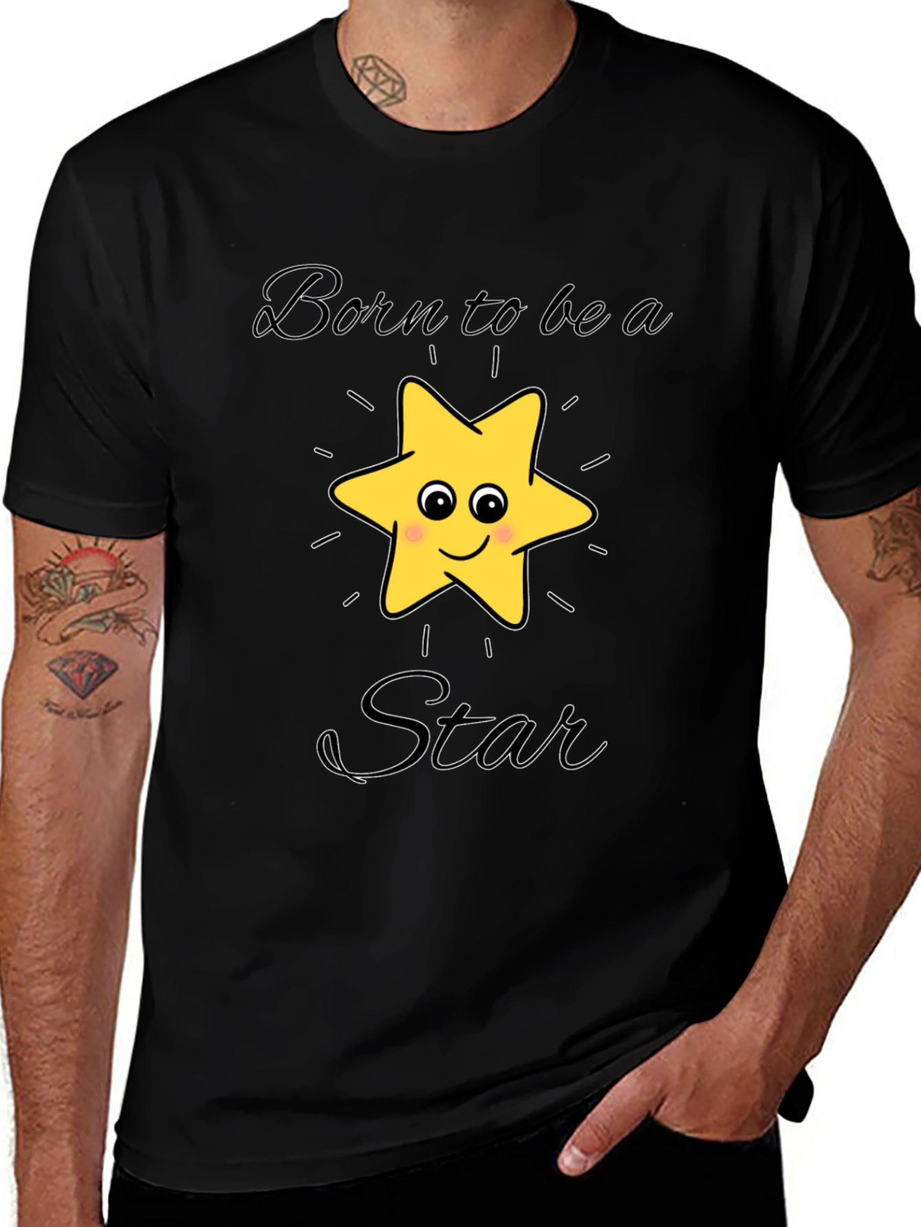 Variant 20 of Born to Be a Star Graphic Tee