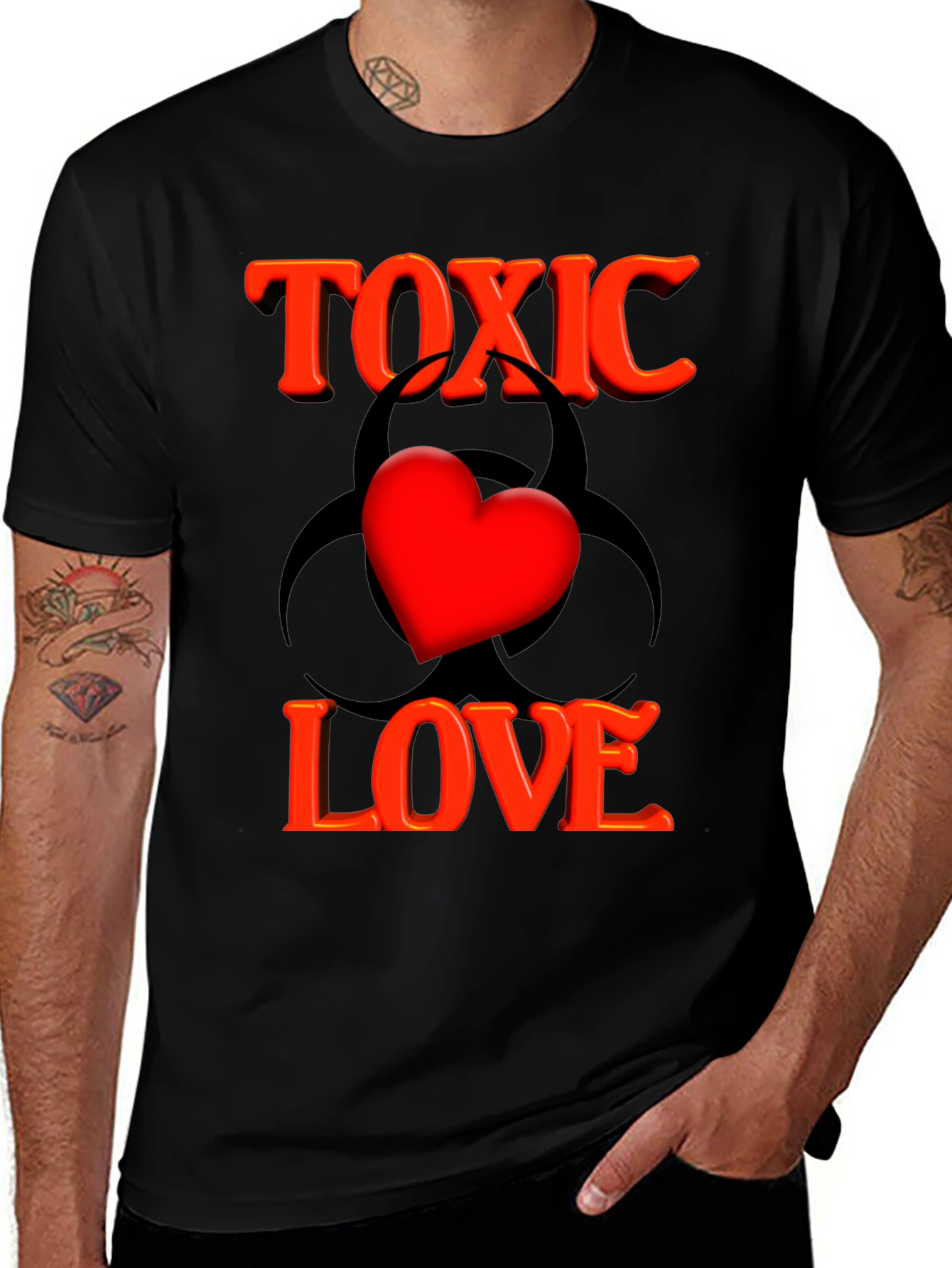Variant 21 of Toxic Love Graphic Tee