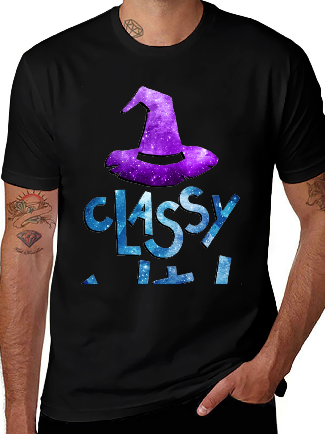 Variant 21 of Classy Witch Shirt - Halloween Tee