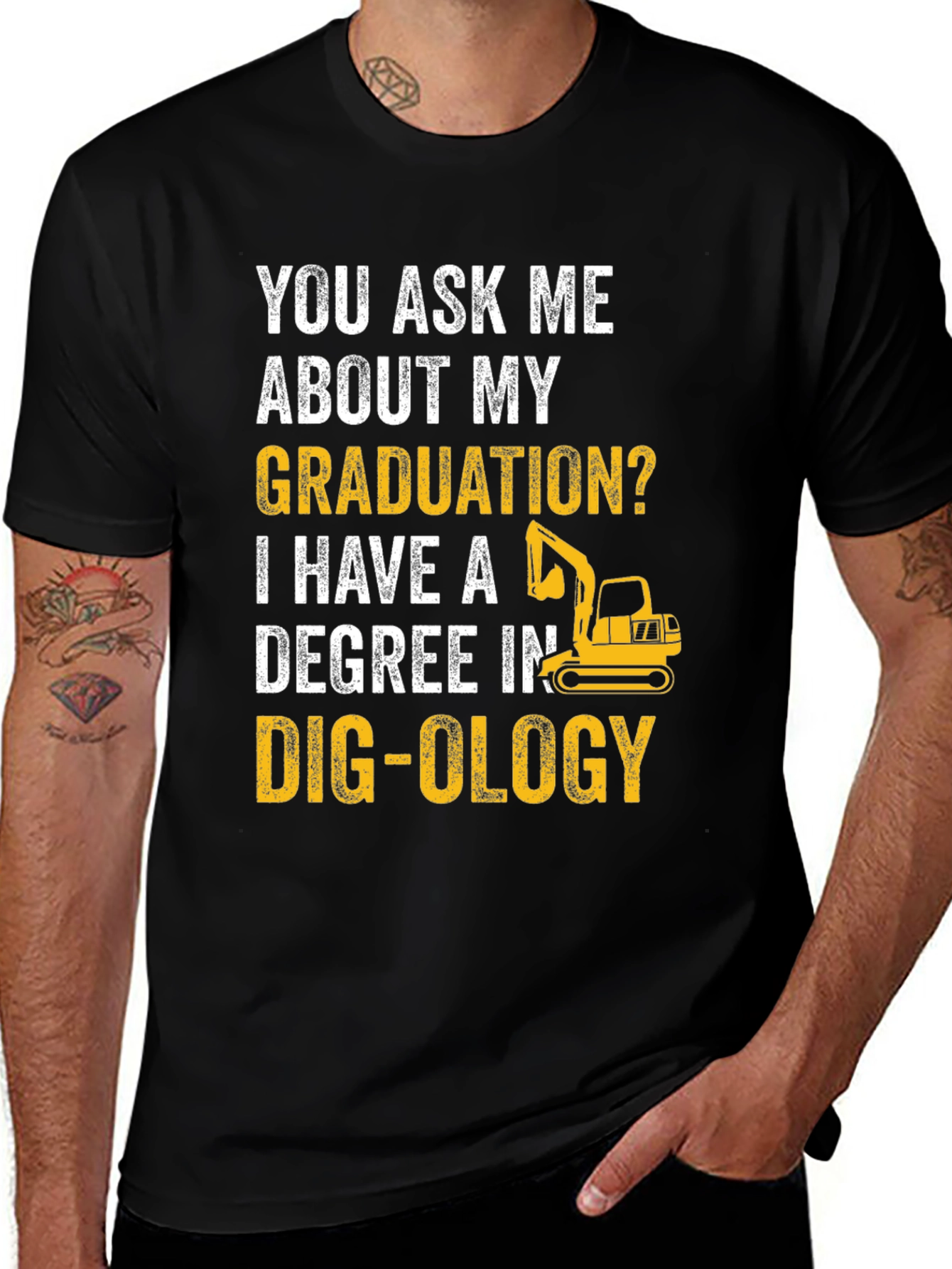 Variant 4 of Funny Degree in Dig-ology T-Shirt