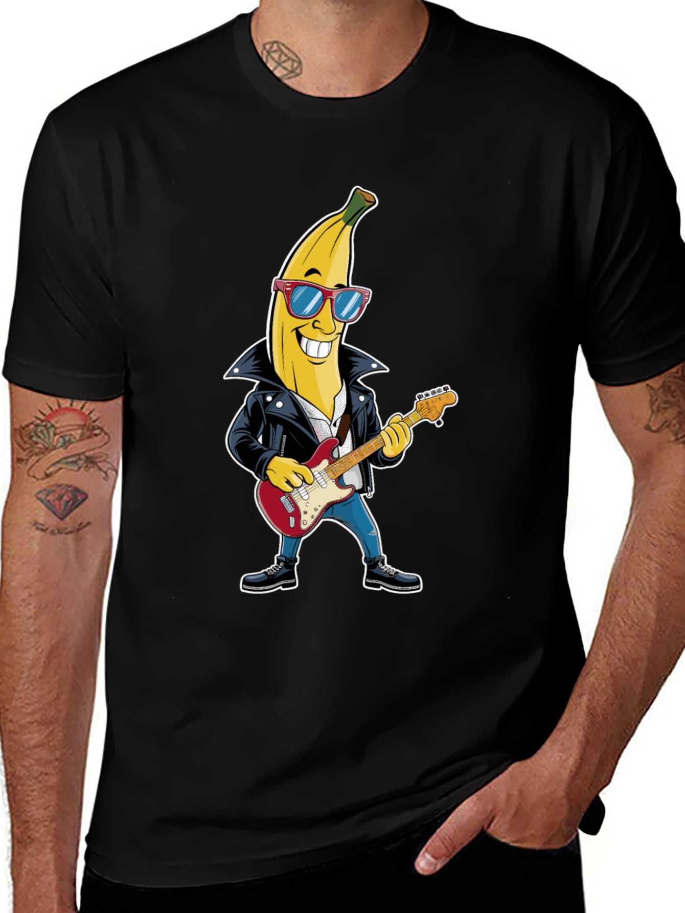 Variant 10 of Cool Banana Rocker T-Shirt