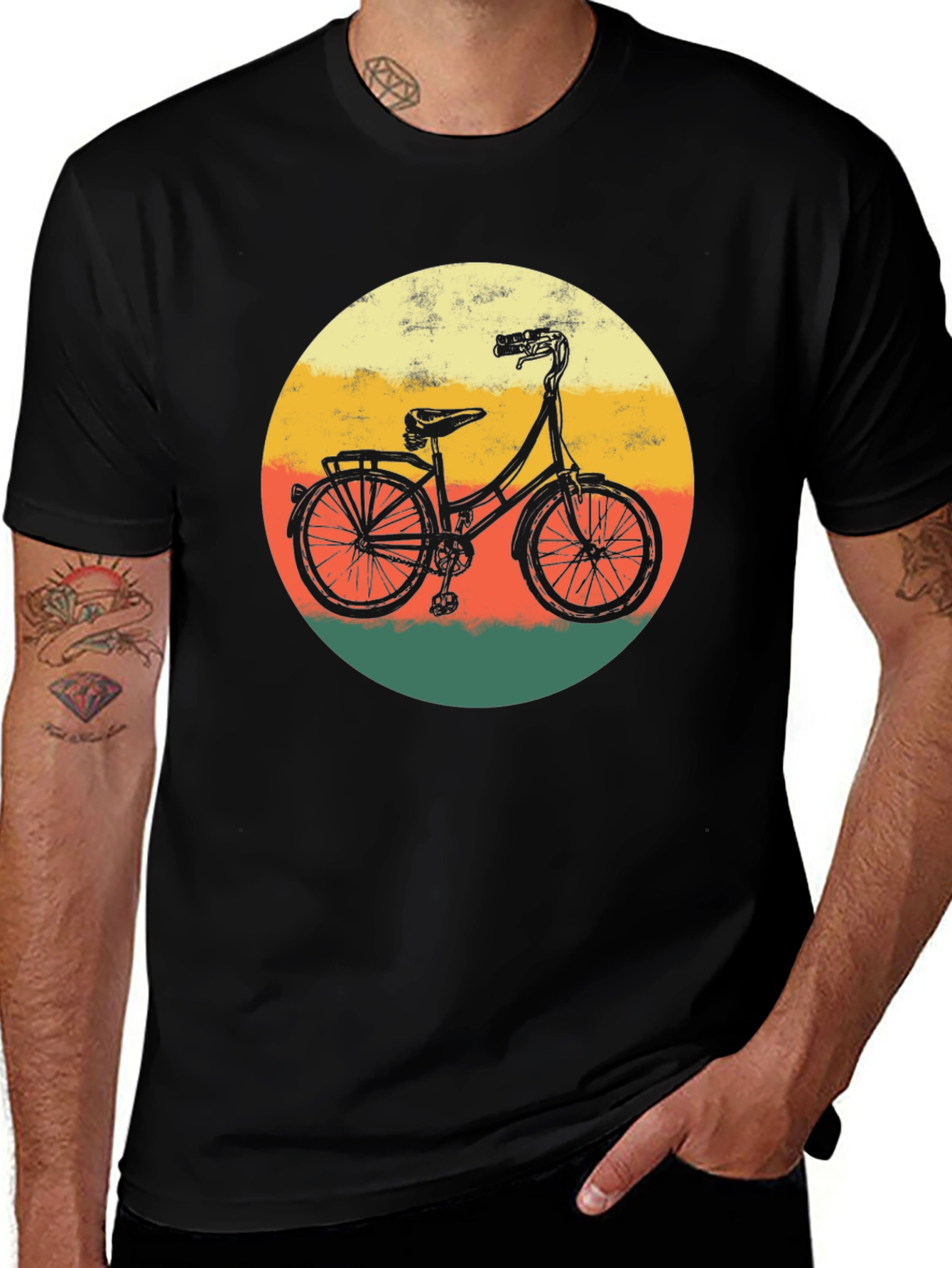 Variant 30 of Vintage Bike Graphic Tee - Retro Style T-Shirt