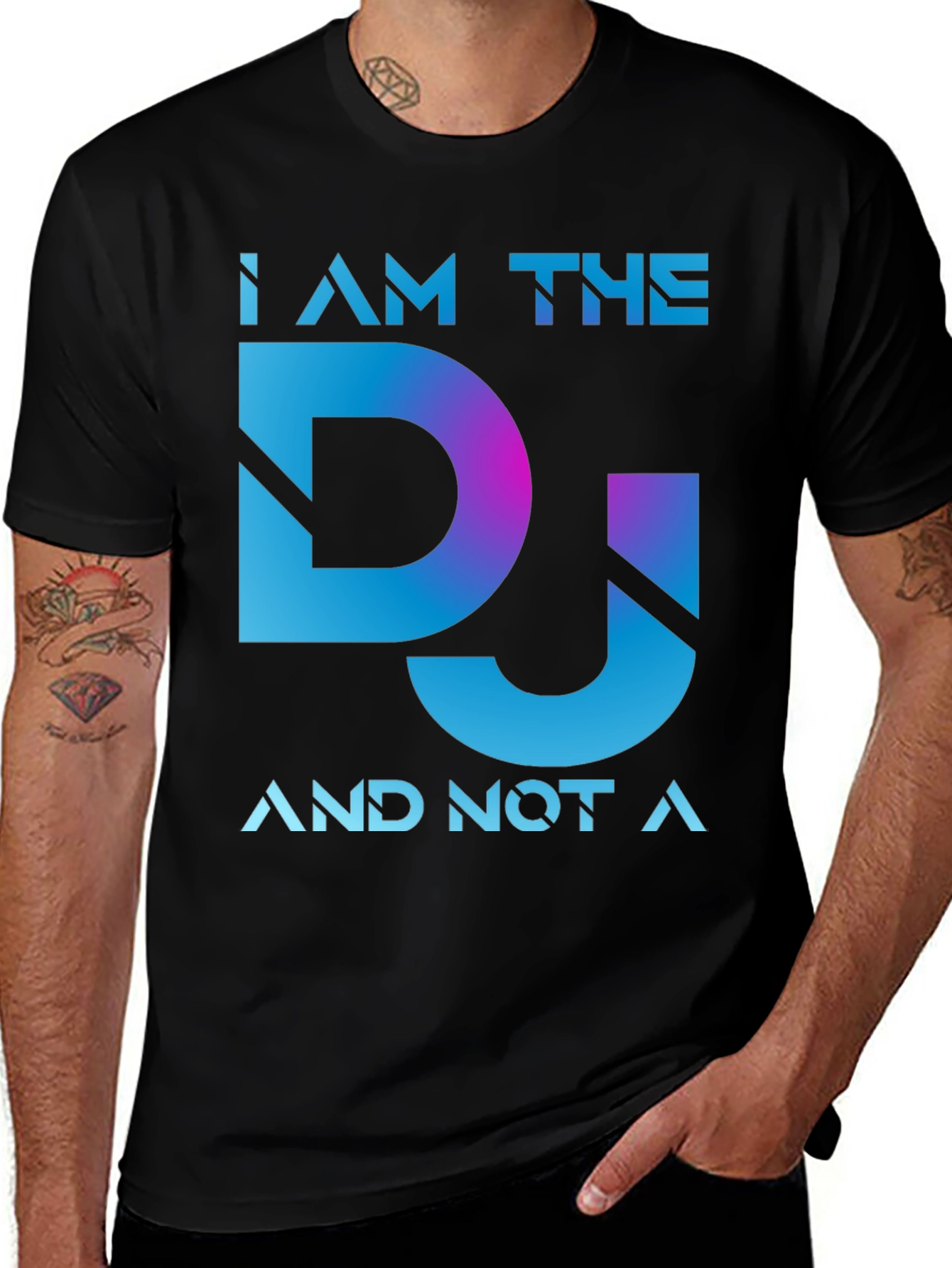 Variant 15 of I AM THE DJ Graphic Tee