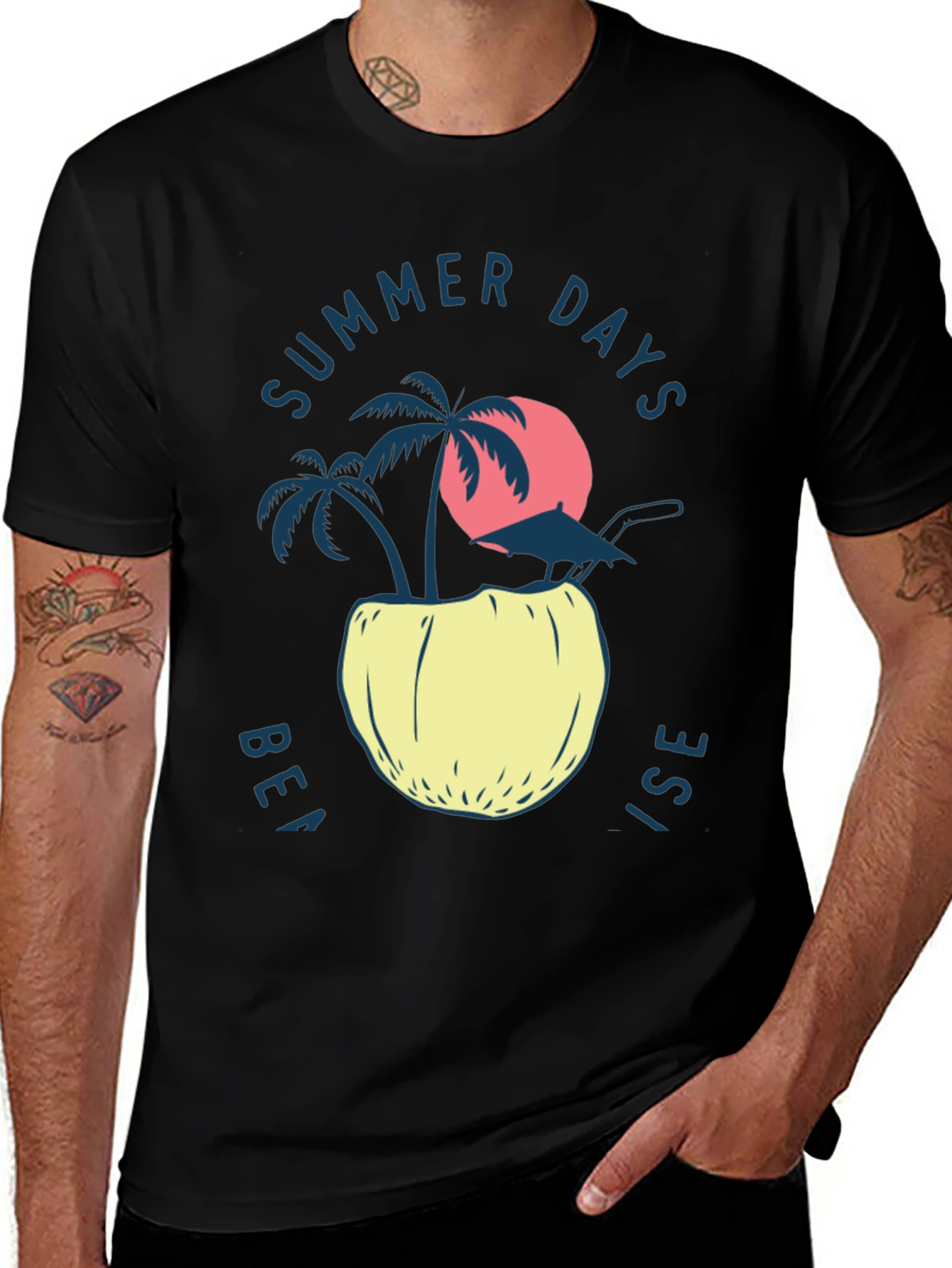 Variant 6 of Summer Days Beach Vibes Tee