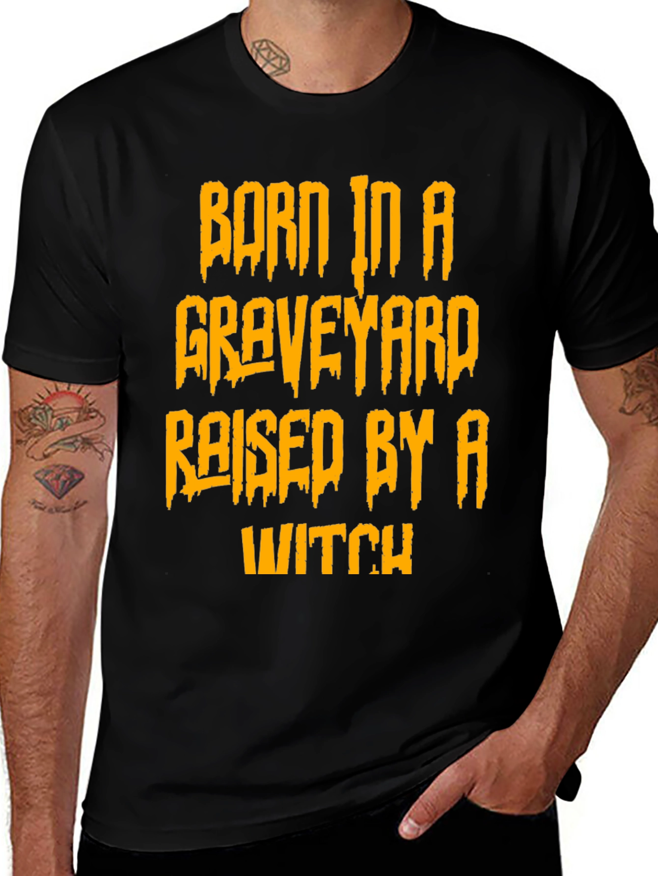 Variant 21 of Born in a Graveyard T-Shirt