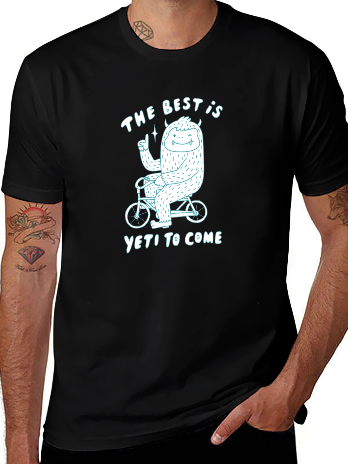 Variant 3 of Funny Yeti T-Shirt - The Best is Yeti to Come!