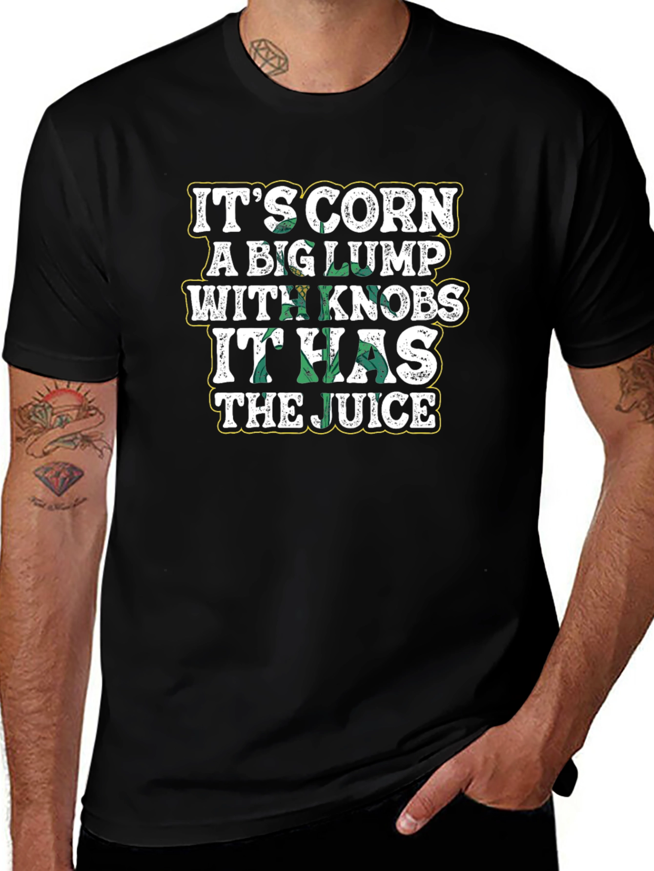 Variant 6 of It's Corn T-Shirt - A Big Lump with Knobs