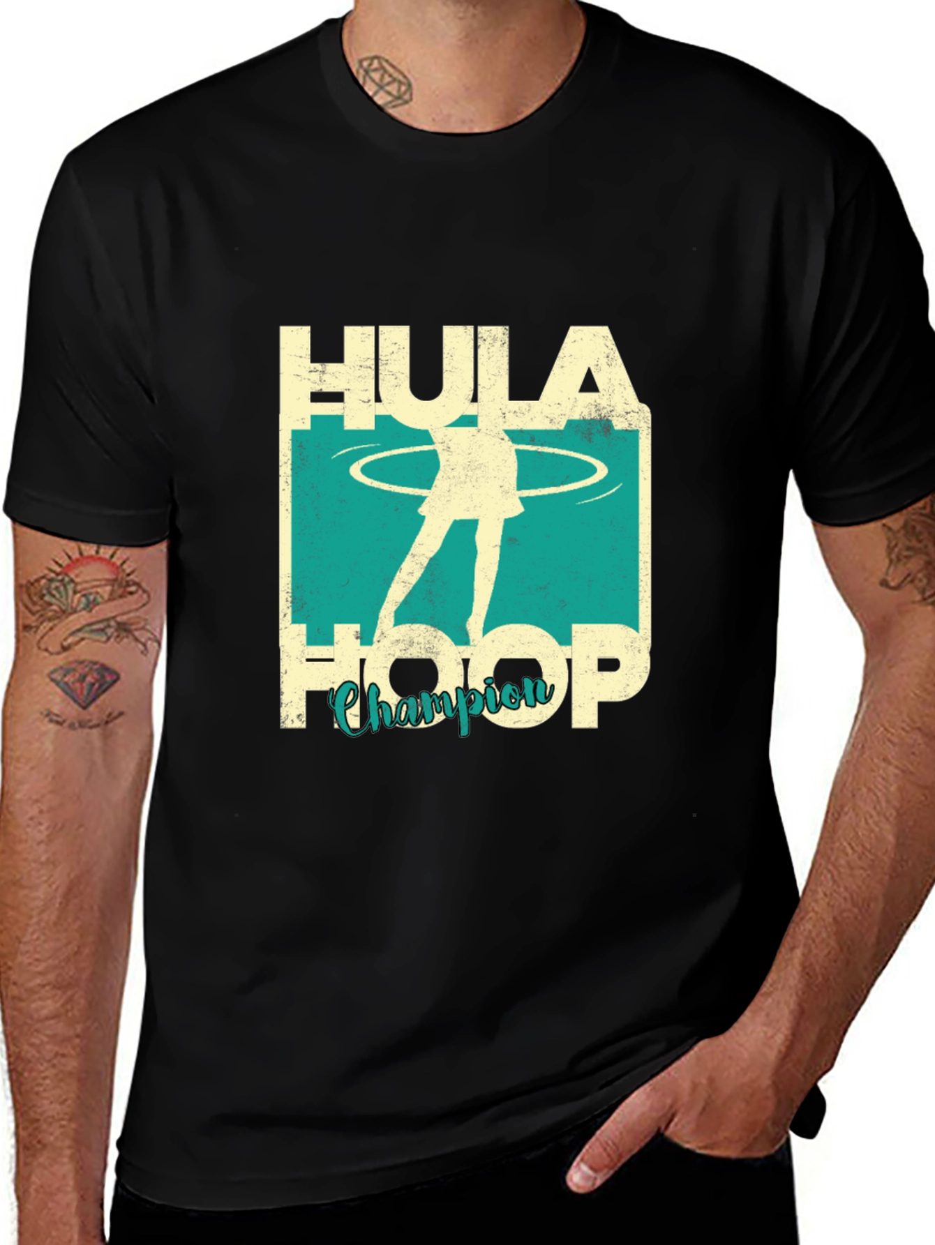 Hula Hoop Champion Graphic Tee