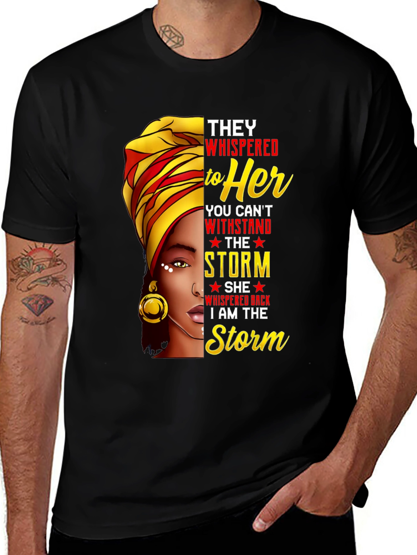 Empowered Woman Graphic Tee - I Am The Storm