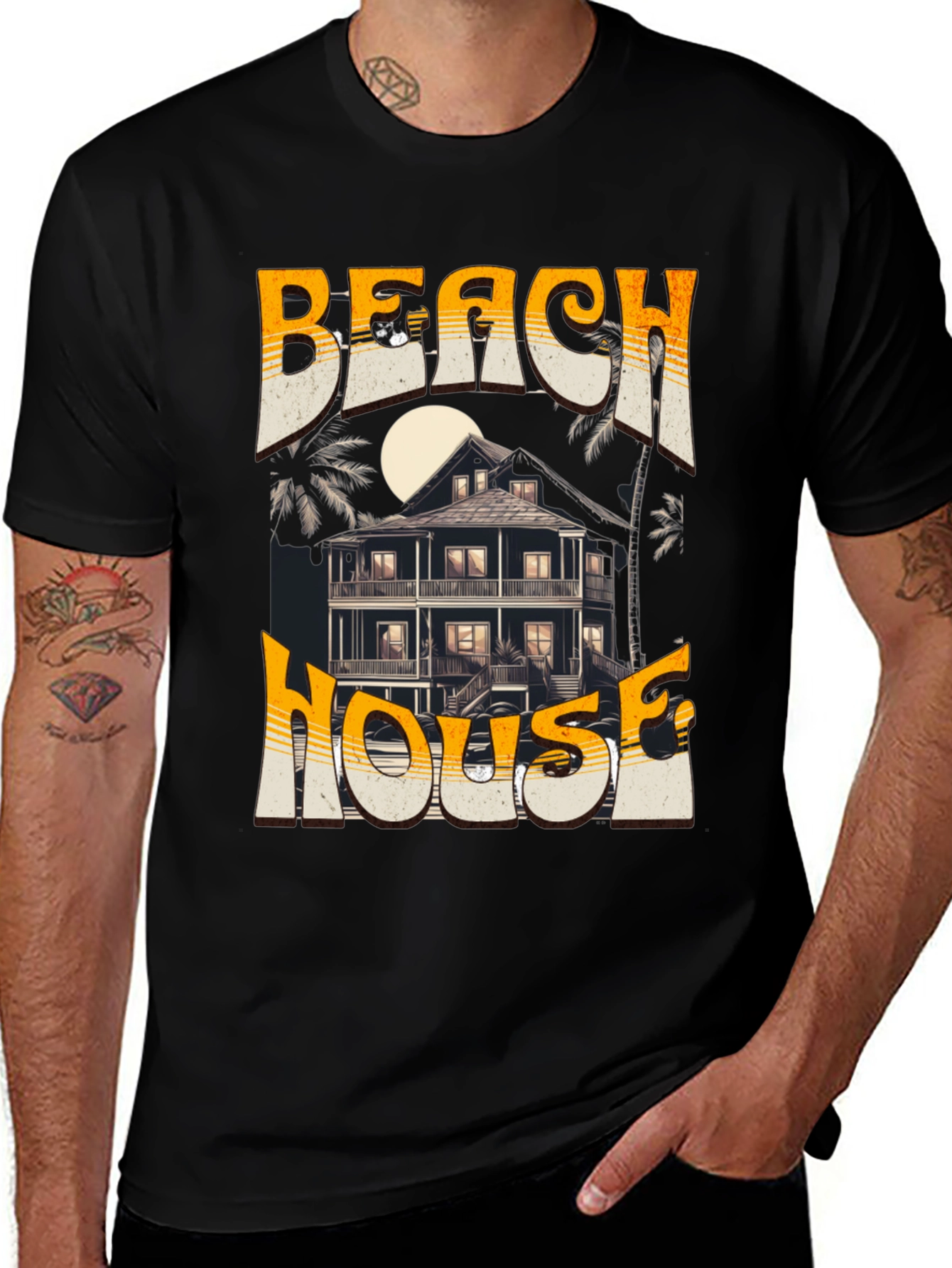 Variant 9 of Beach House Graphic T-Shirt