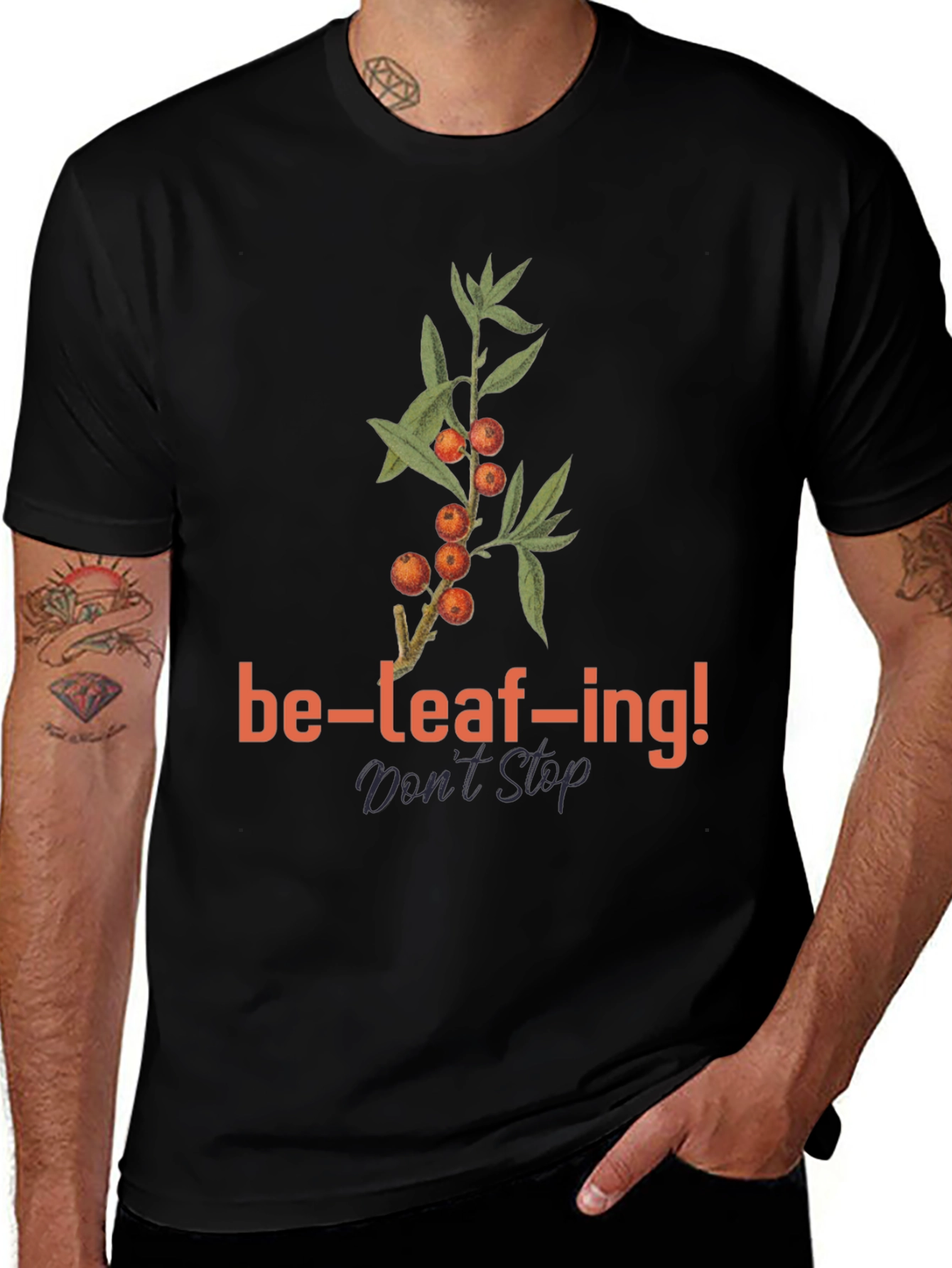 Variant 5 of Be-leaf-ing! T-Shirt - Nature Inspired
