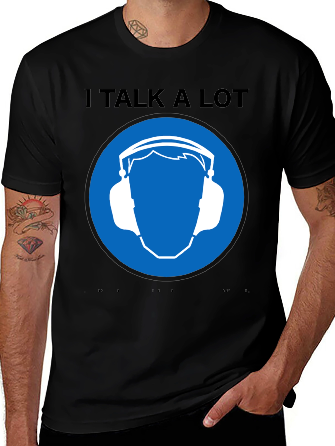 Variant 17 of I Talk A Lot T-Shirt