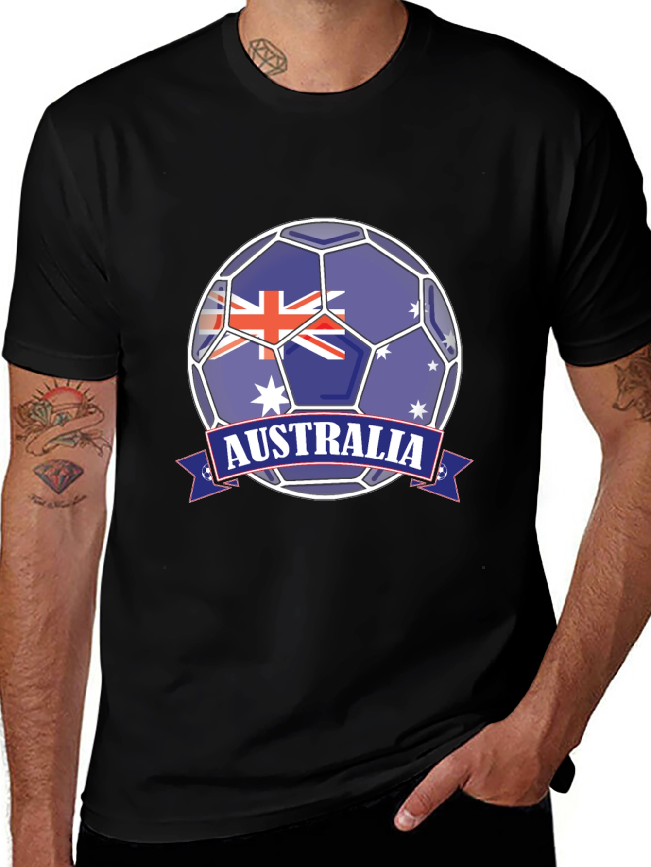Australia Soccer Flag T-Shirt