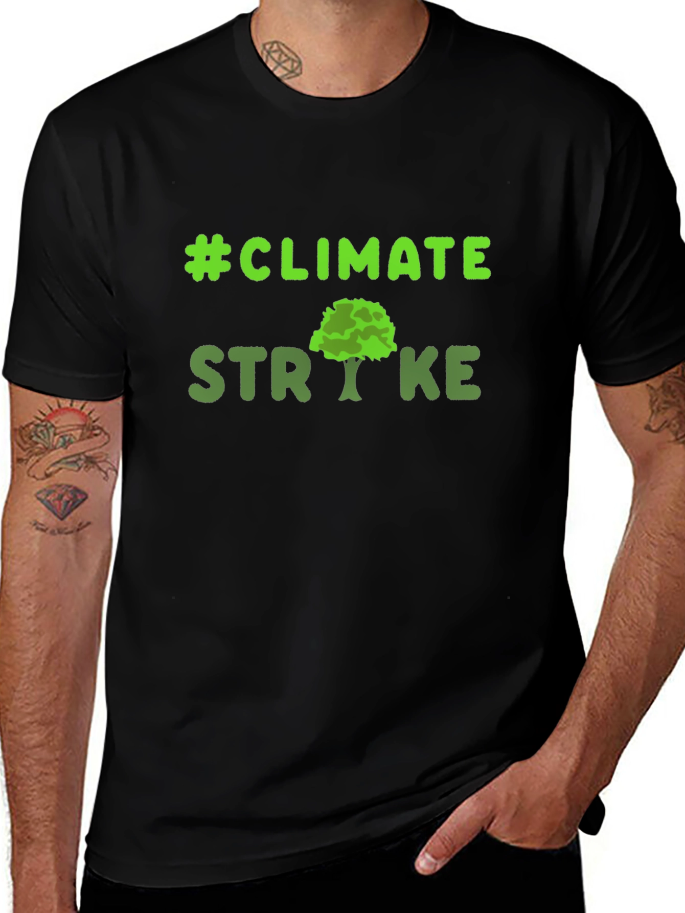 Variant 21 of Climate Strike T-Shirt