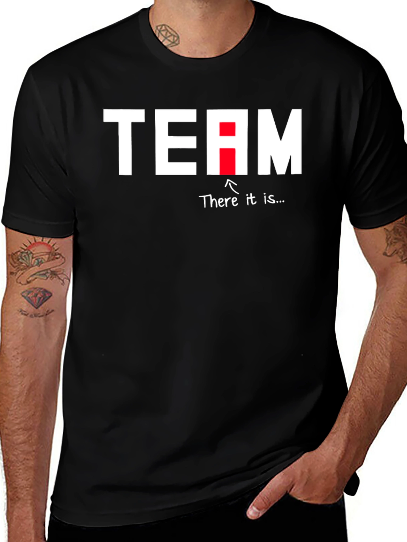 Variant 6 of Team Ironic Pun T-Shirt