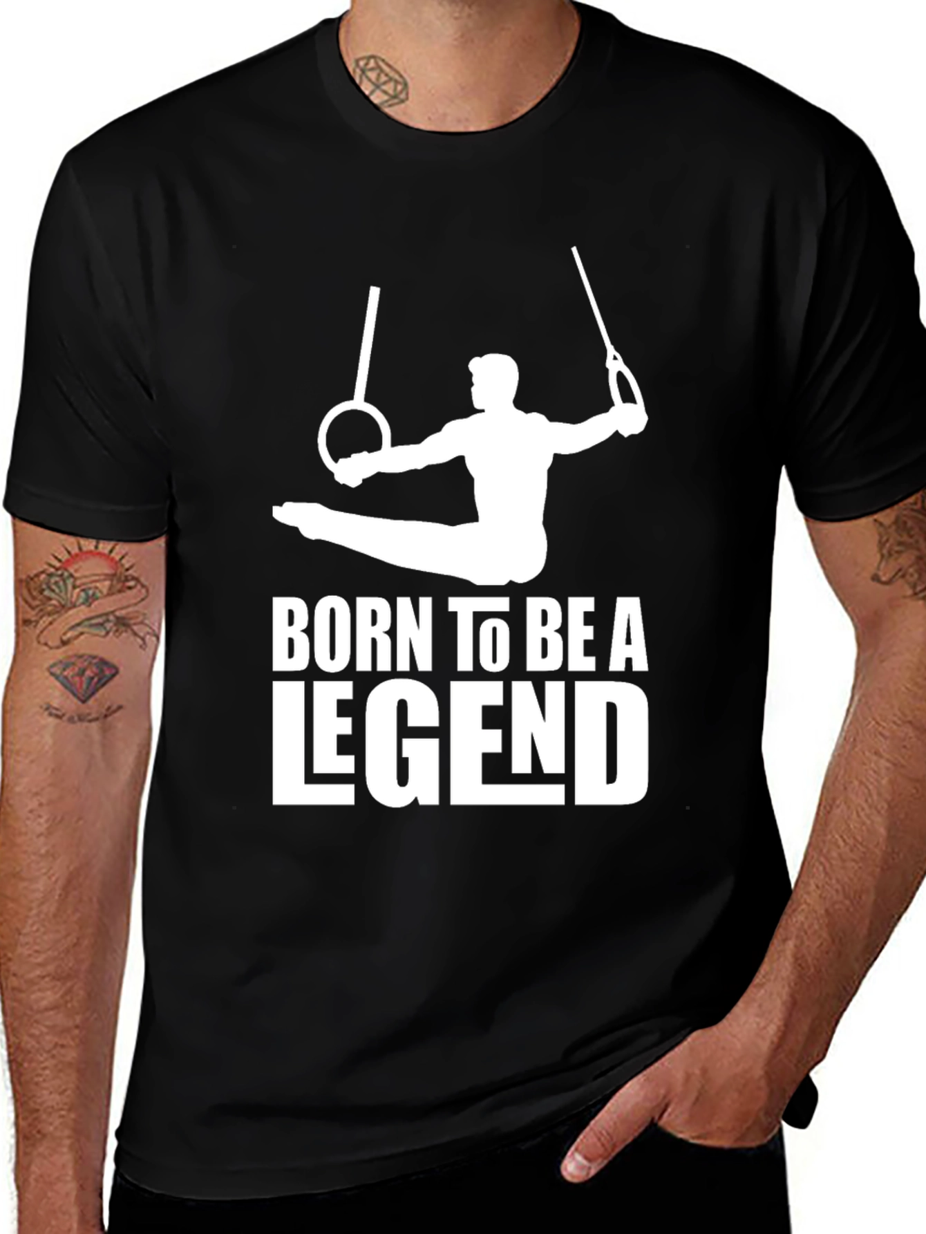 Variant 11 of Born to be a Legend Gymnastics T-Shirt