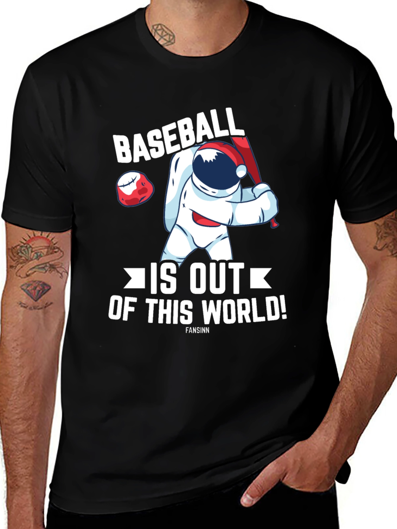Variant 2 of Baseball is Out of this World T-Shirt