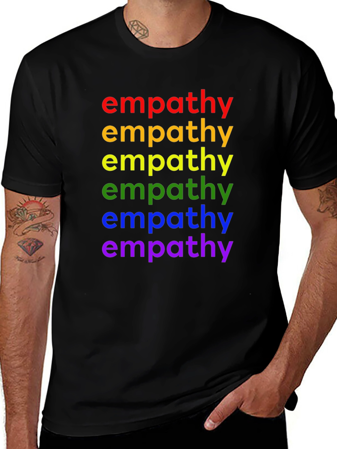 Empathy Pride Rainbow T-Shirt