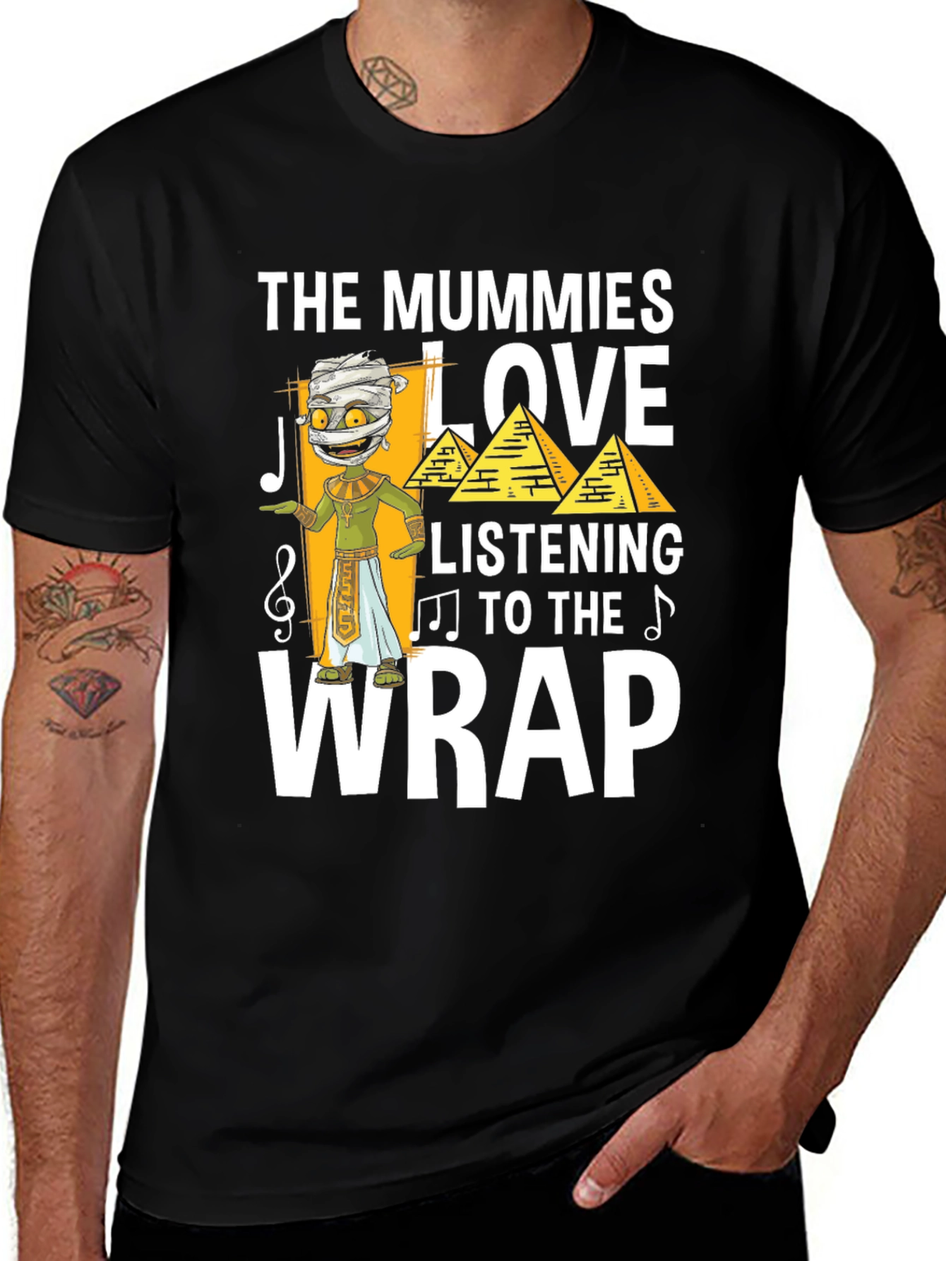 Variant 23 of The Mummies Love the Wrap T-Shirt
