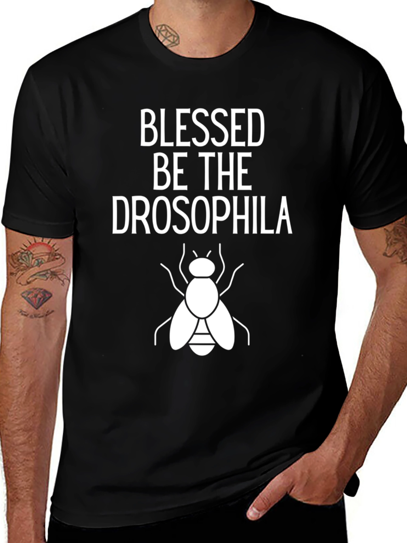 Variant 4 of Blessed Be The Drosophila Graphic Tee