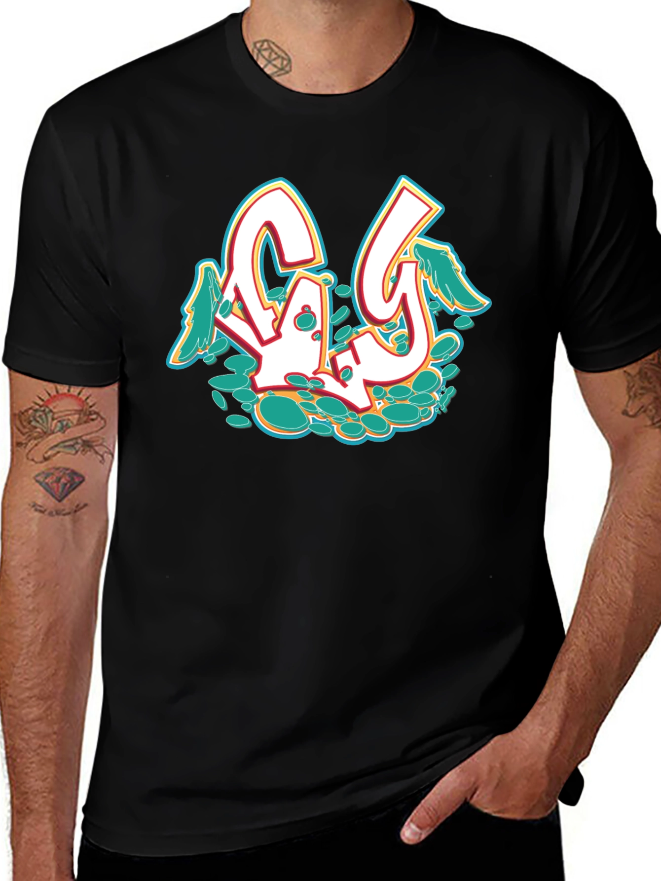 Variant 14 of Cool Graphic T-Shirt - Urban Street Style