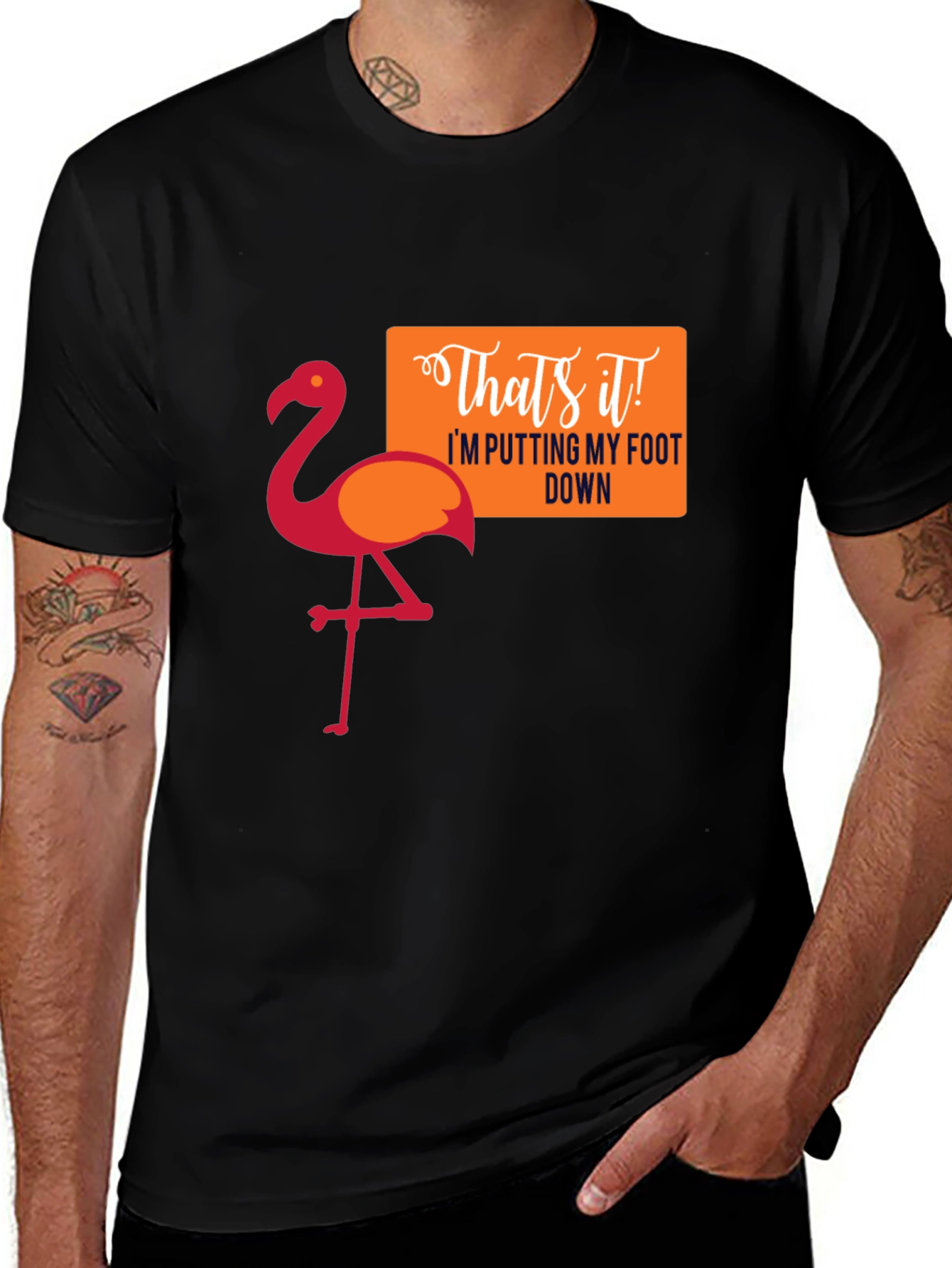 Variant 13 of Flamingo "That's It!" Graphic T-Shirt