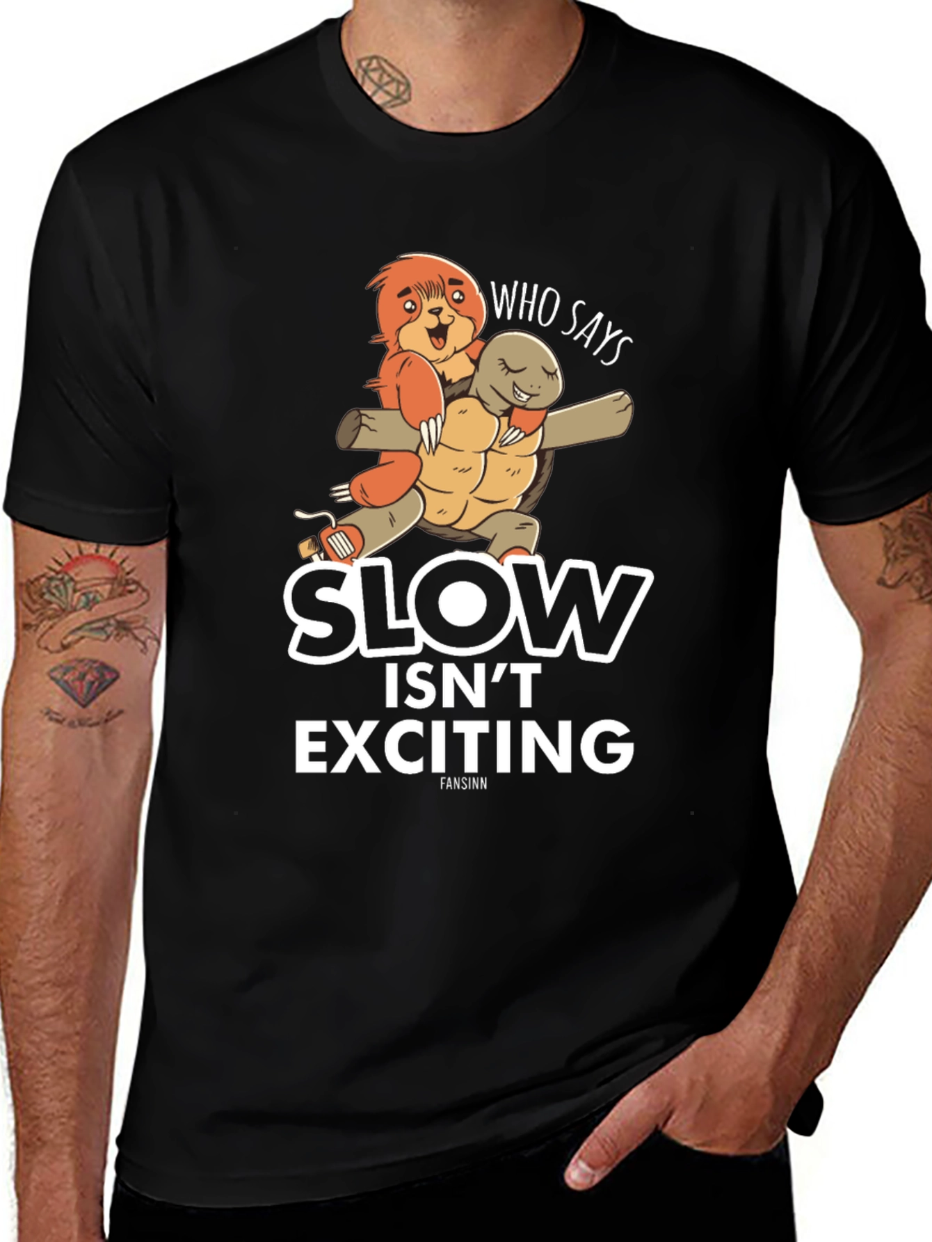 Variant 10 of Slow Isn't Exciting T-Shirt