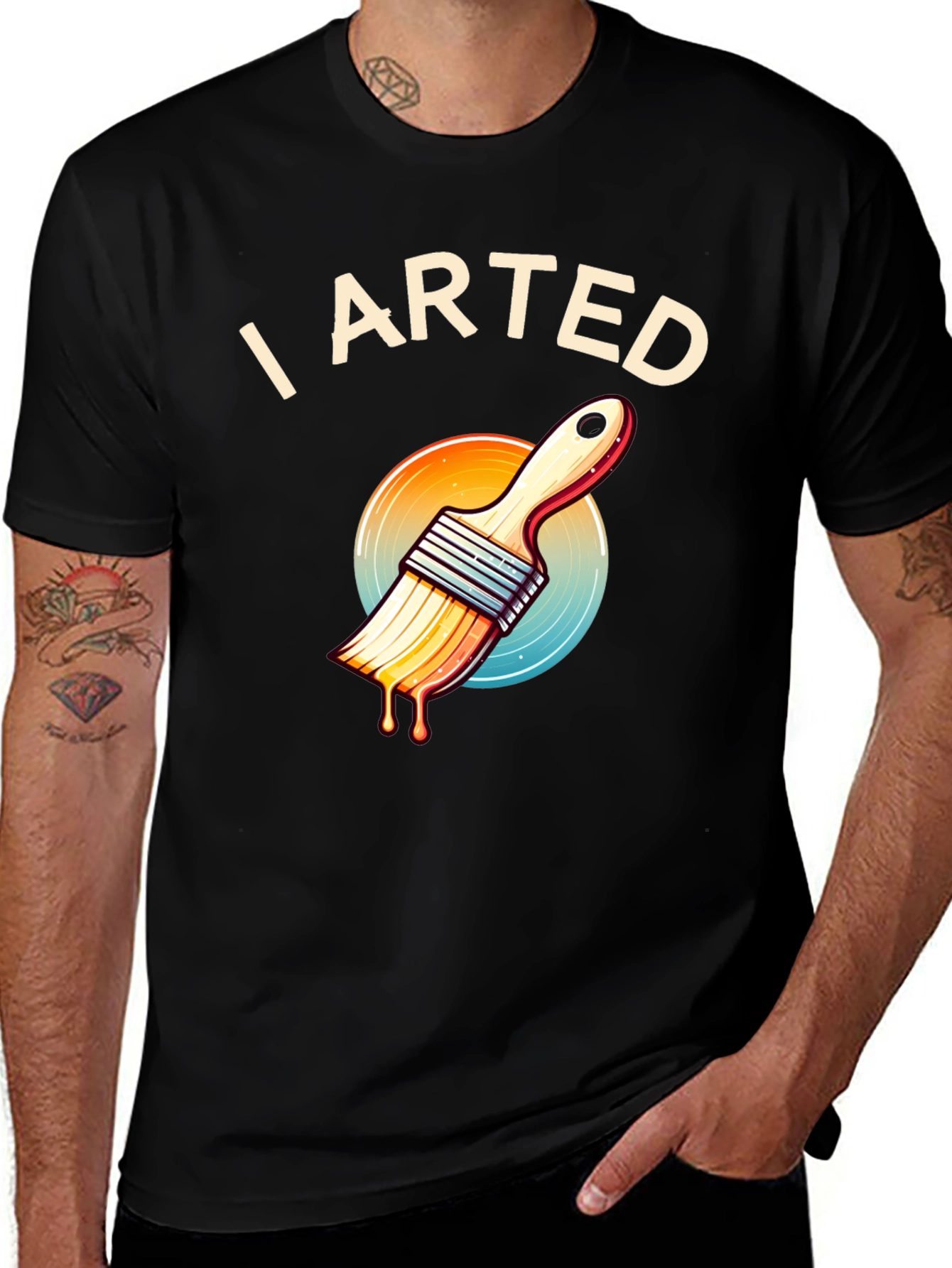 I Arted T-Shirt - Painter Tee