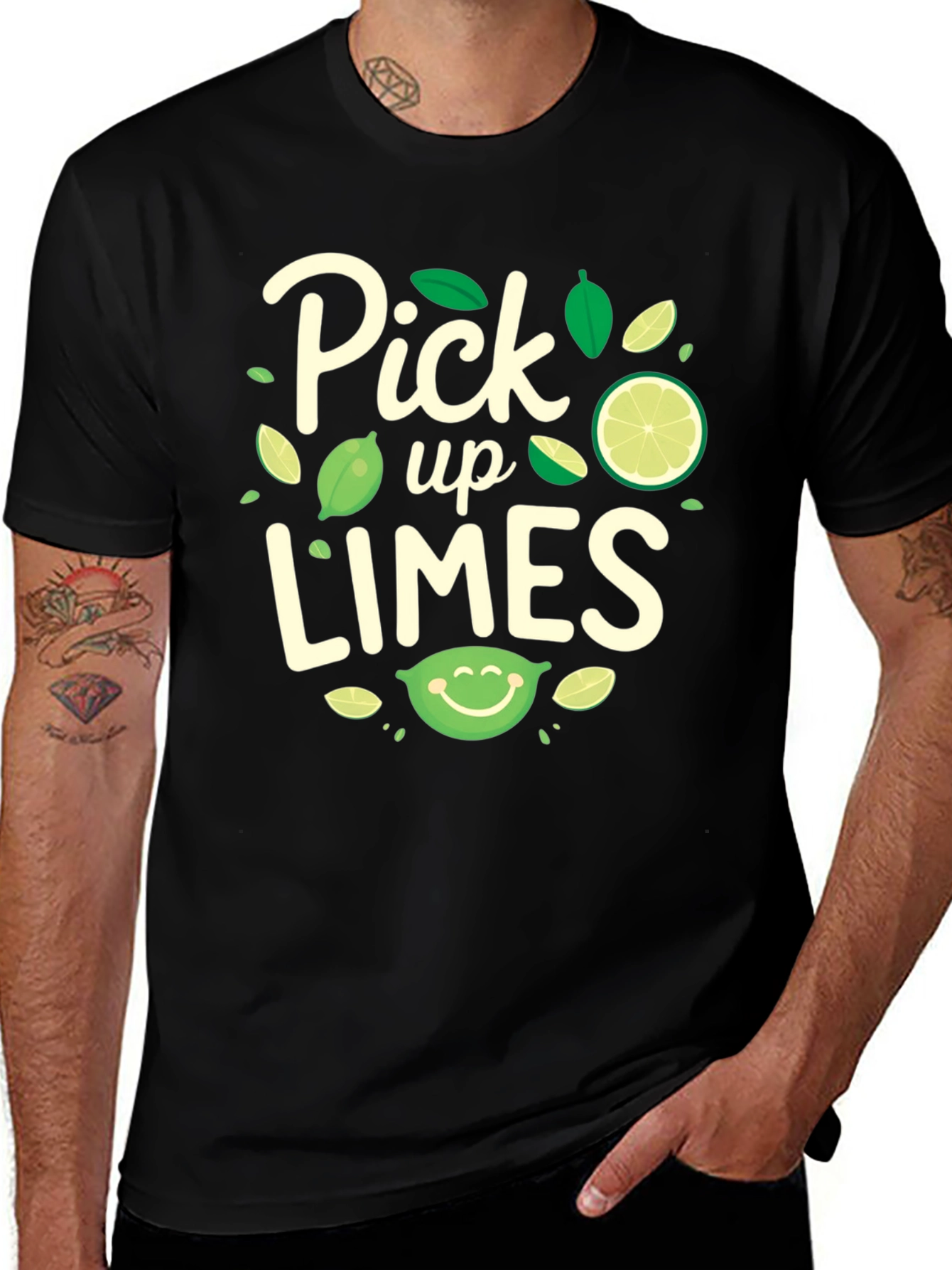 Variant 21 of Pick Up Limes Graphic T-Shirt