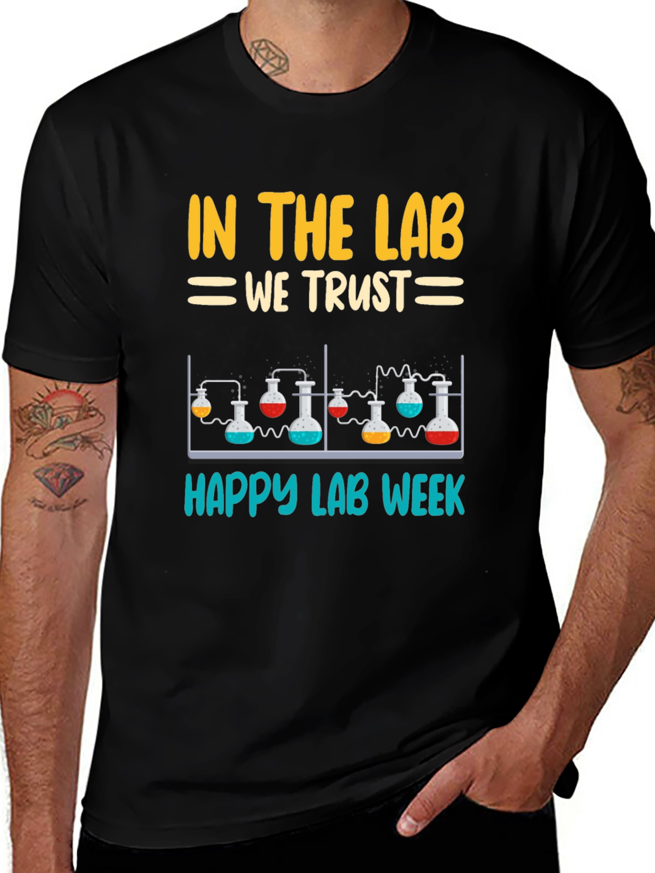In The Lab We Trust - Happy Lab Week T-Shirt