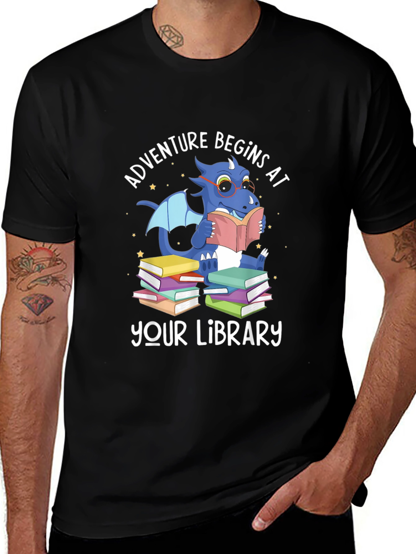 Adventure Begins at Your Library T-Shirt