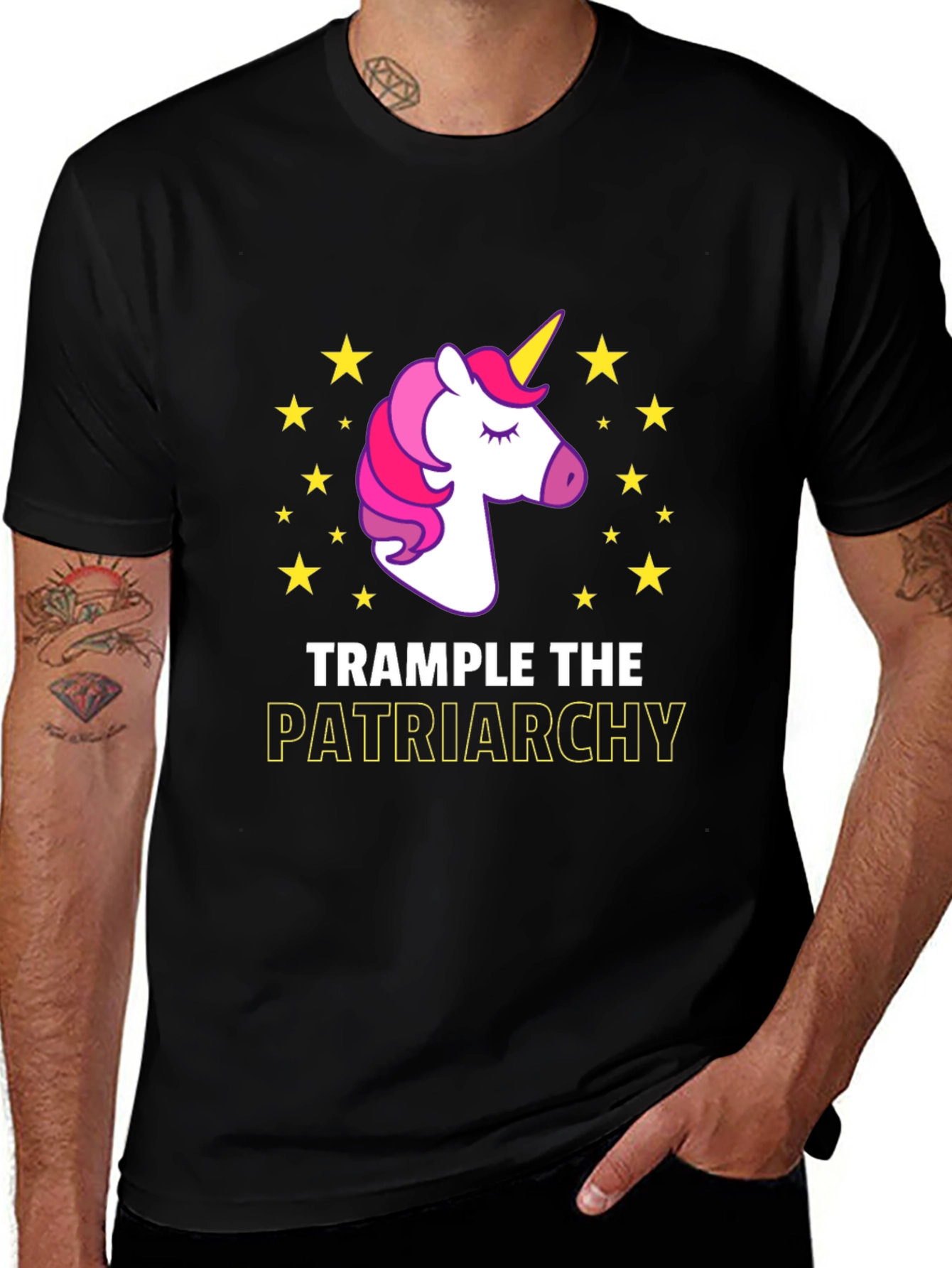 Trample The Patriarchy Unicorn T-Shirt