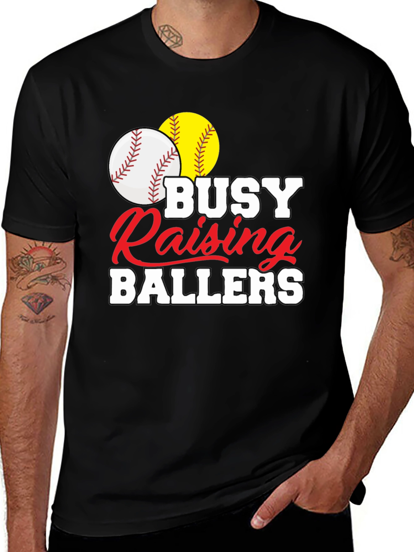 Variant 11 of Busy Raising Ballers T-Shirt