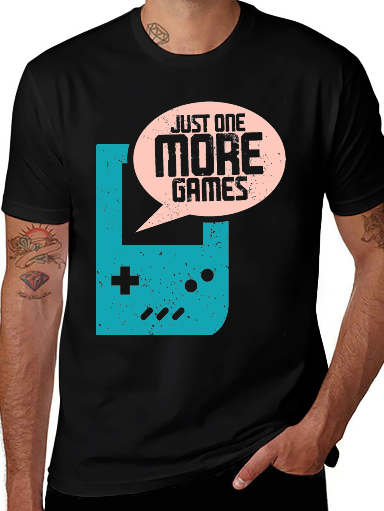 Just One More Game Console Tee