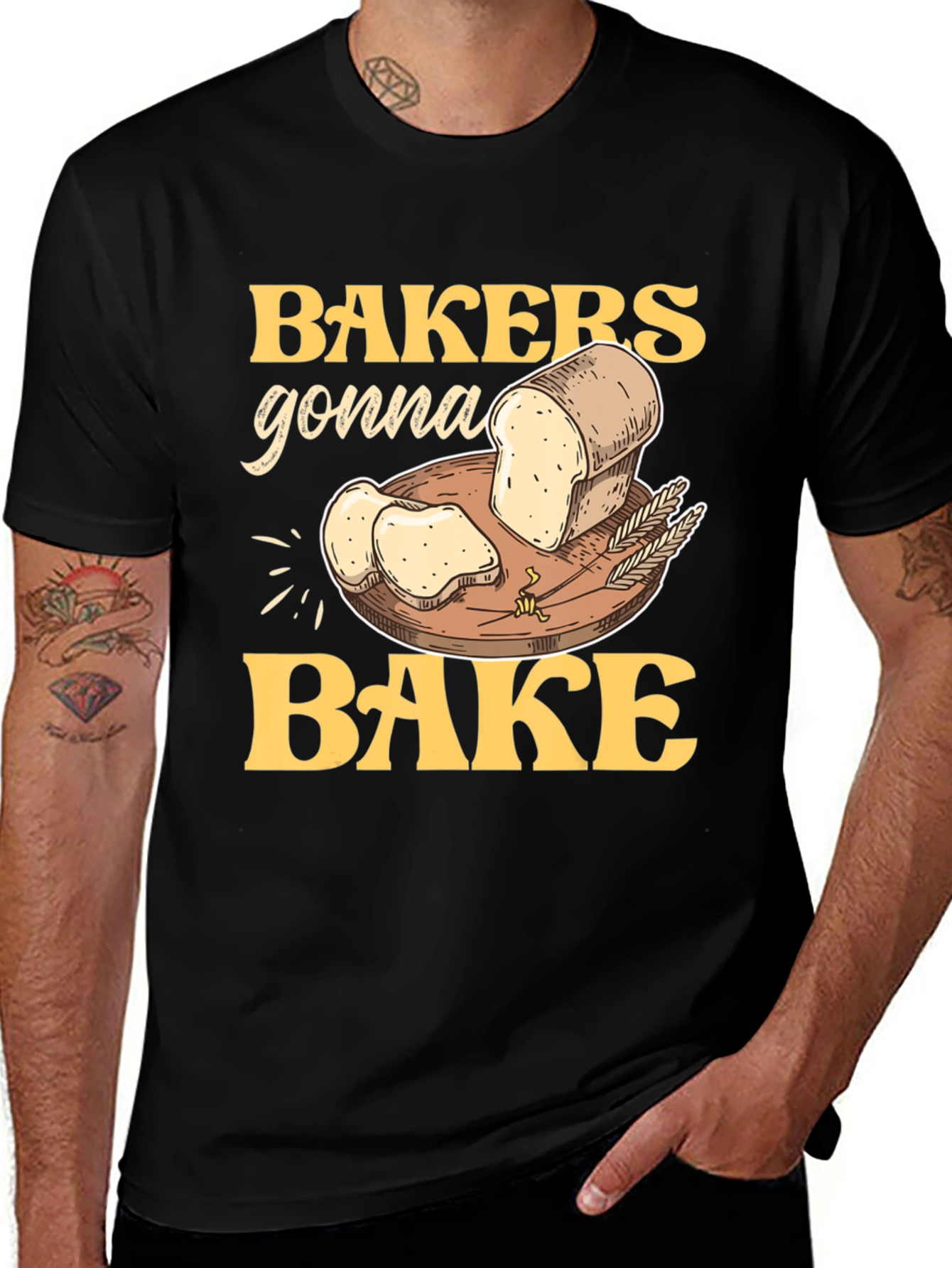 Variant 22 of Bakers Gonna Bake Graphic T-Shirt