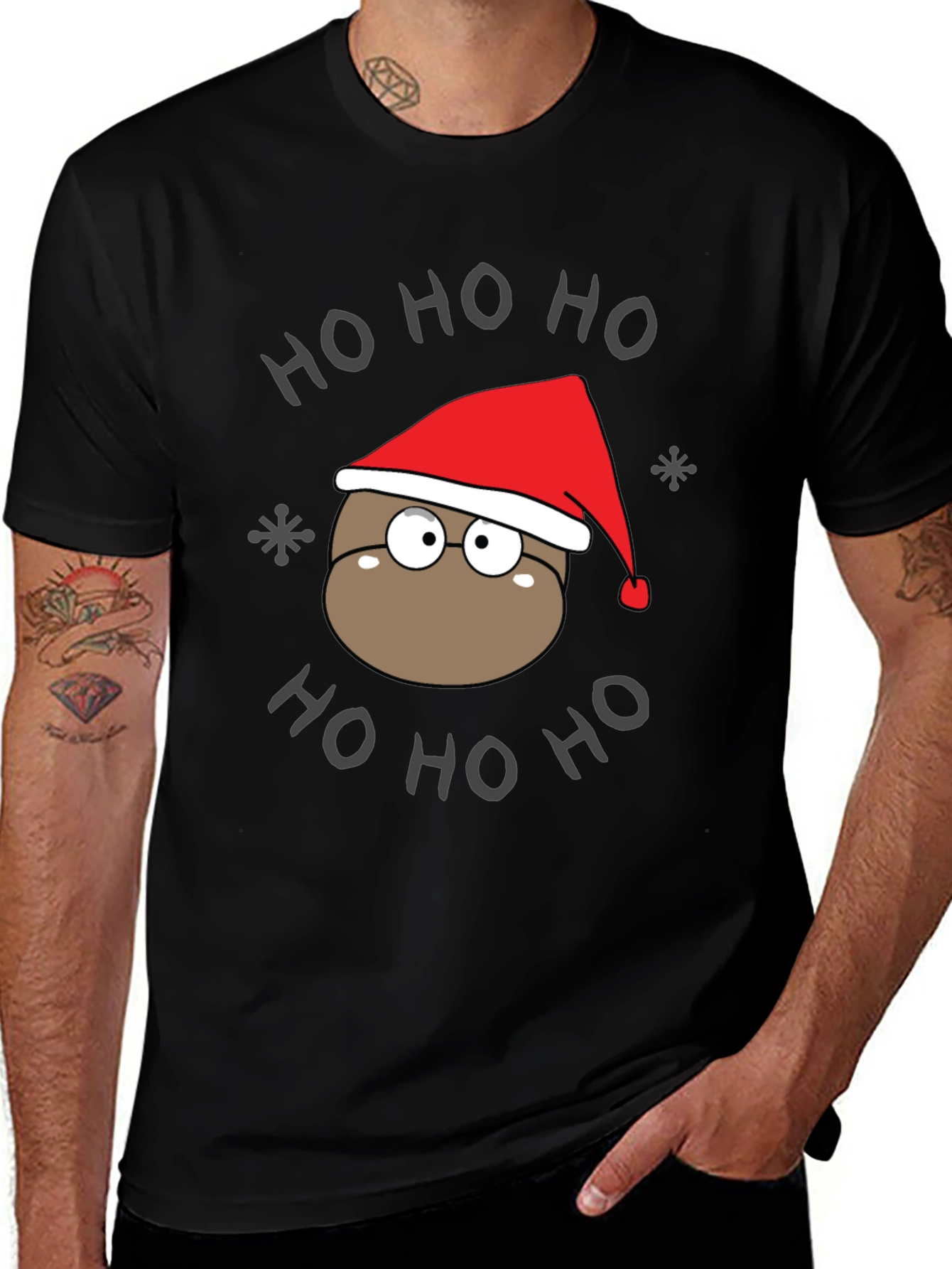 Variant 24 of Festive Santa Potato T-Shirt