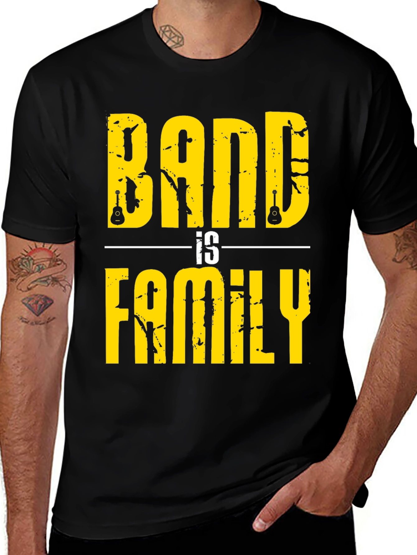 Variant 27 of Band is Family Graphic T-Shirt