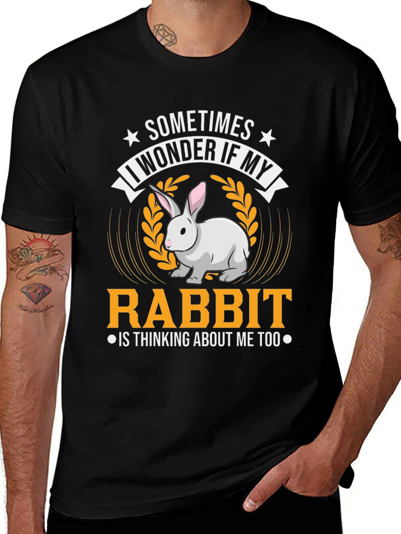 Variant 4 of Rabbit Lover Graphic T-Shirt