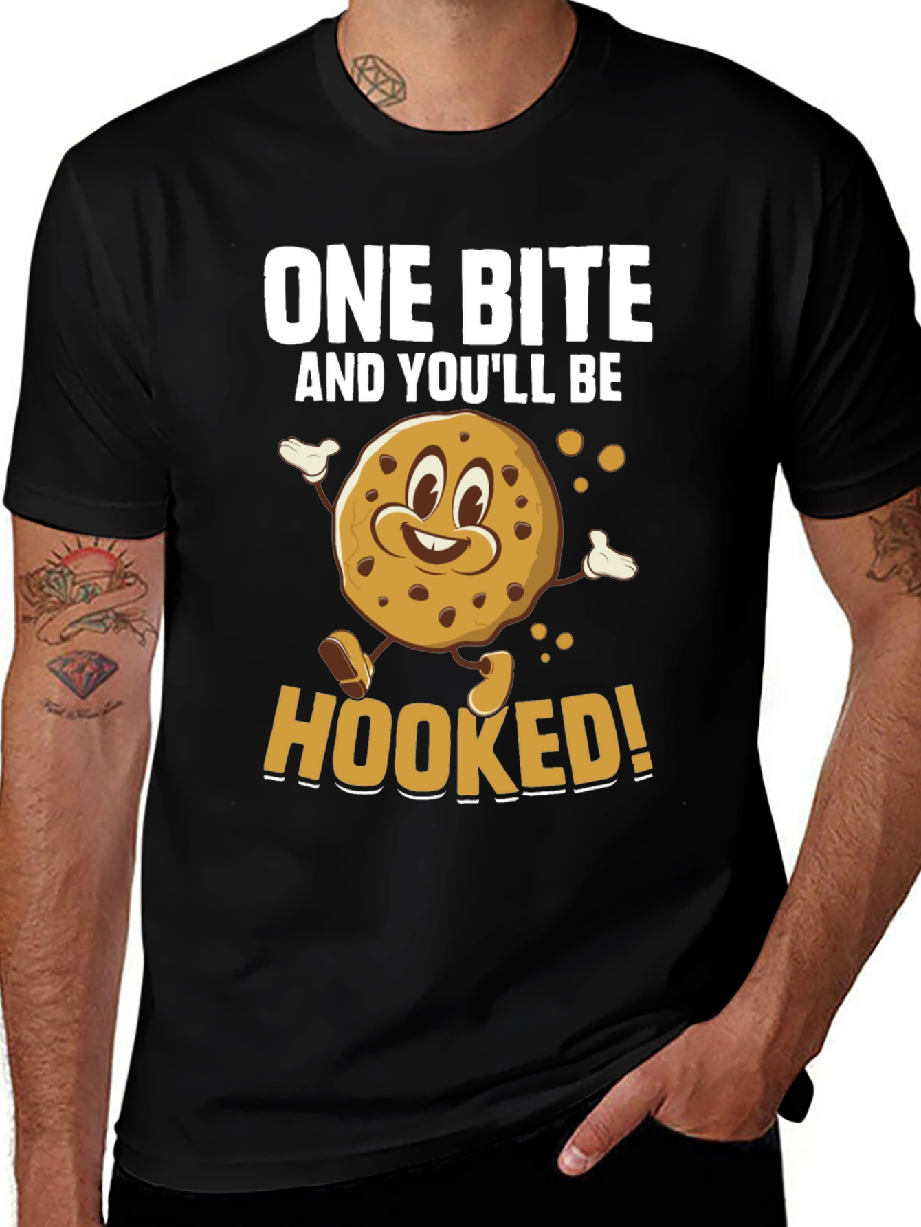 Variant 16 of One Bite and You'll Be Hooked T-Shirt
