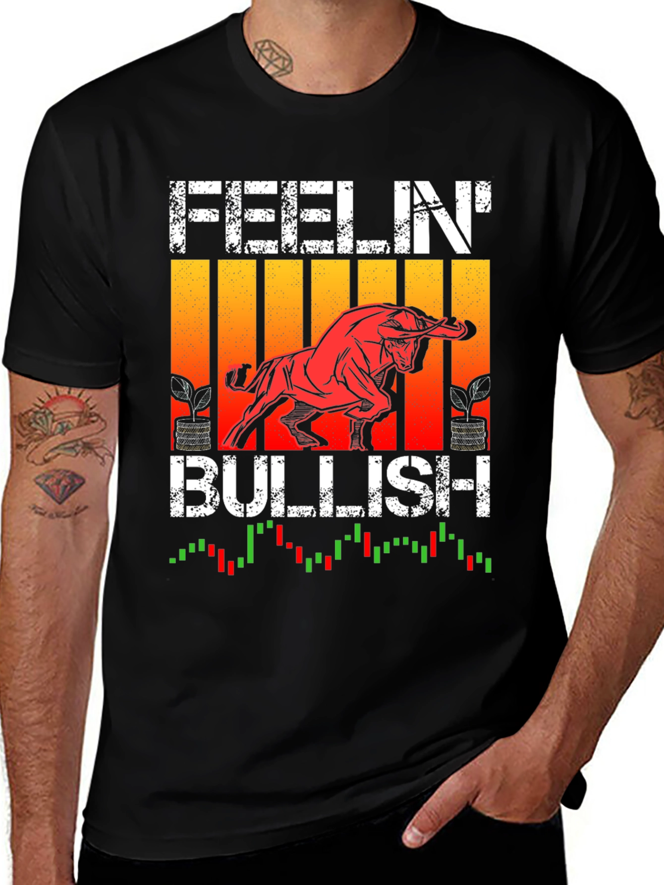 Feelin' Bullish Graphic T-Shirt