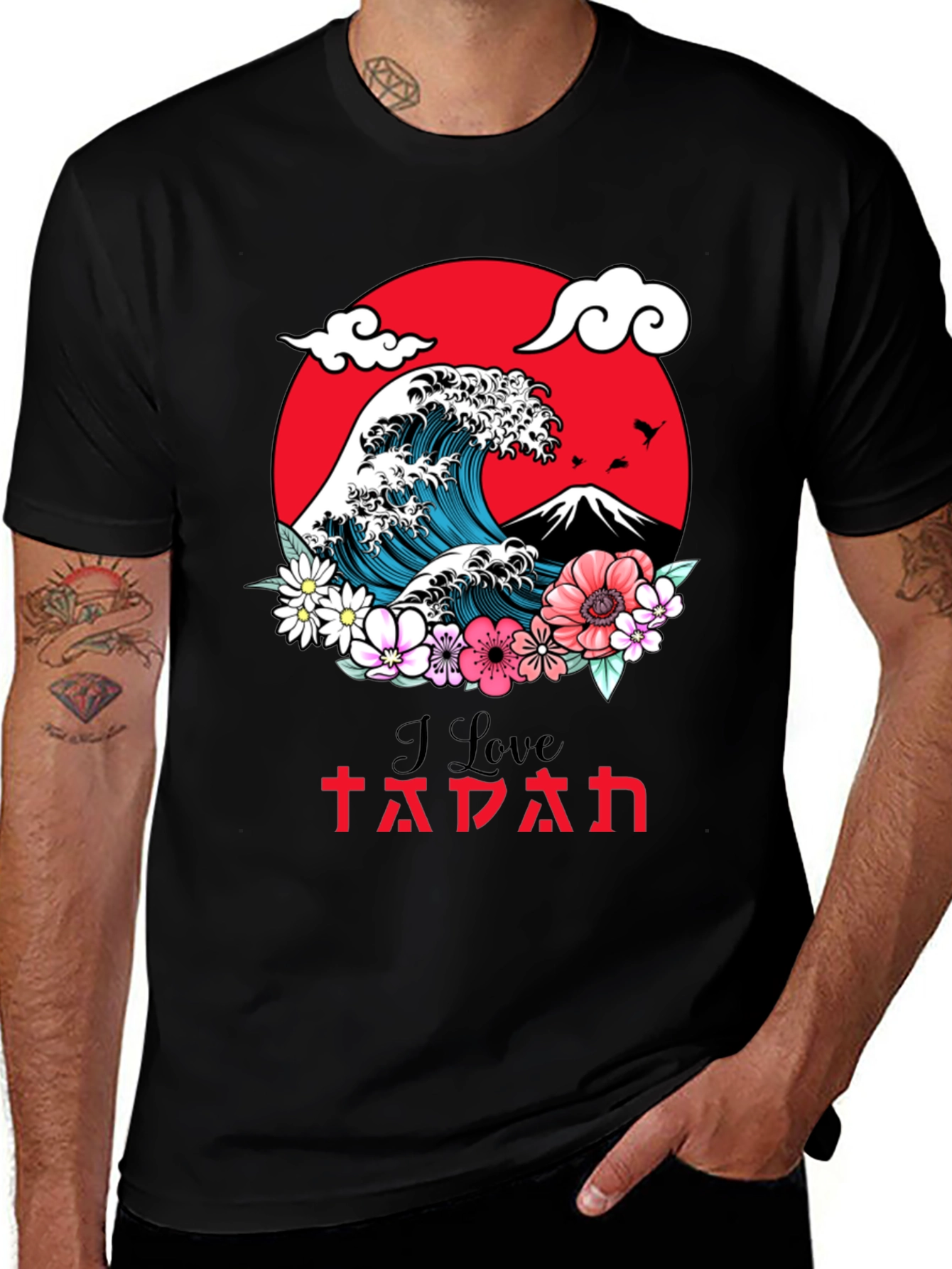 I Love Japan T-Shirt - Graphic Tee