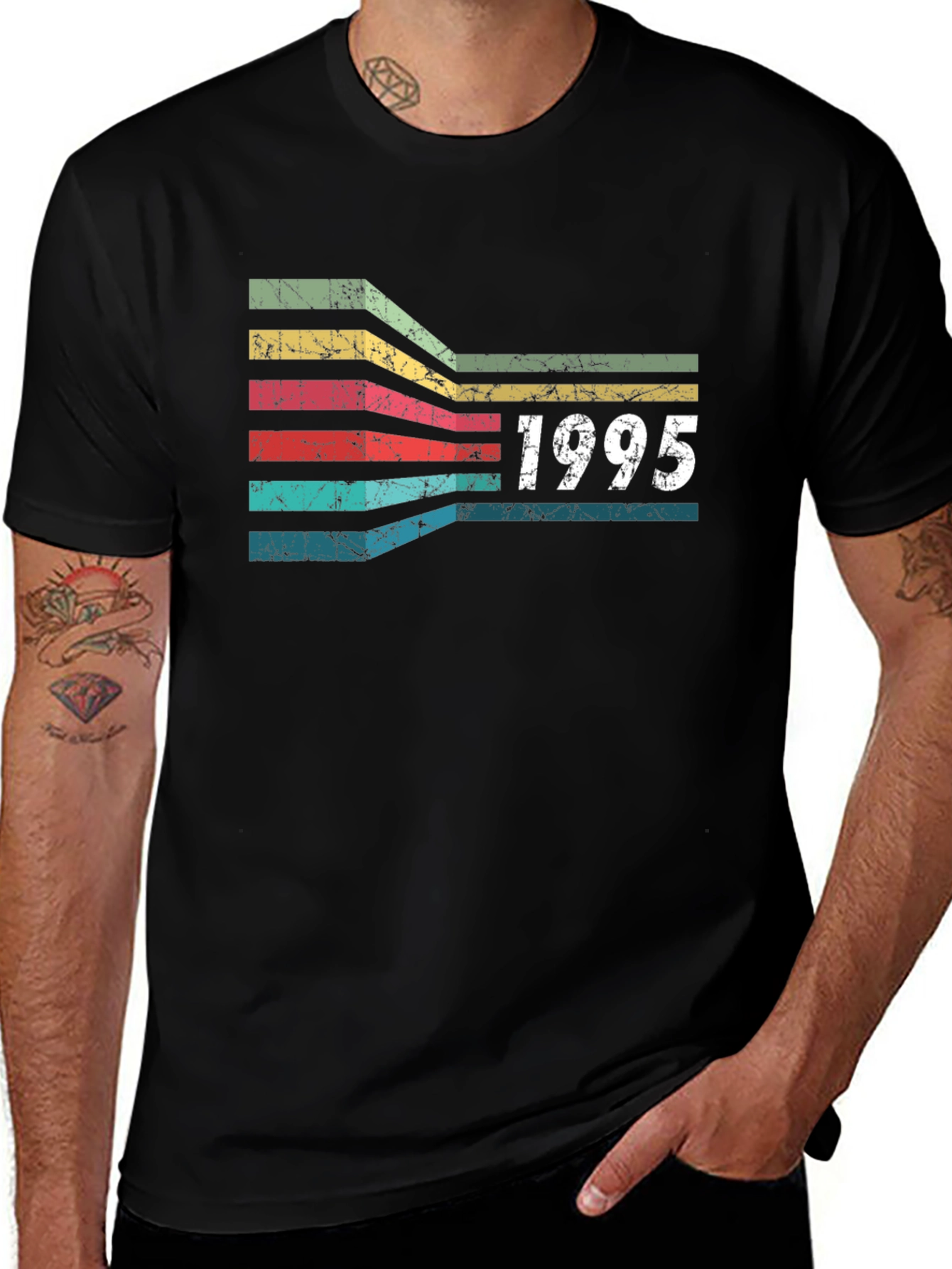 Variant 17 of Retro 1995 Birthday T-Shirt - Vintage Style