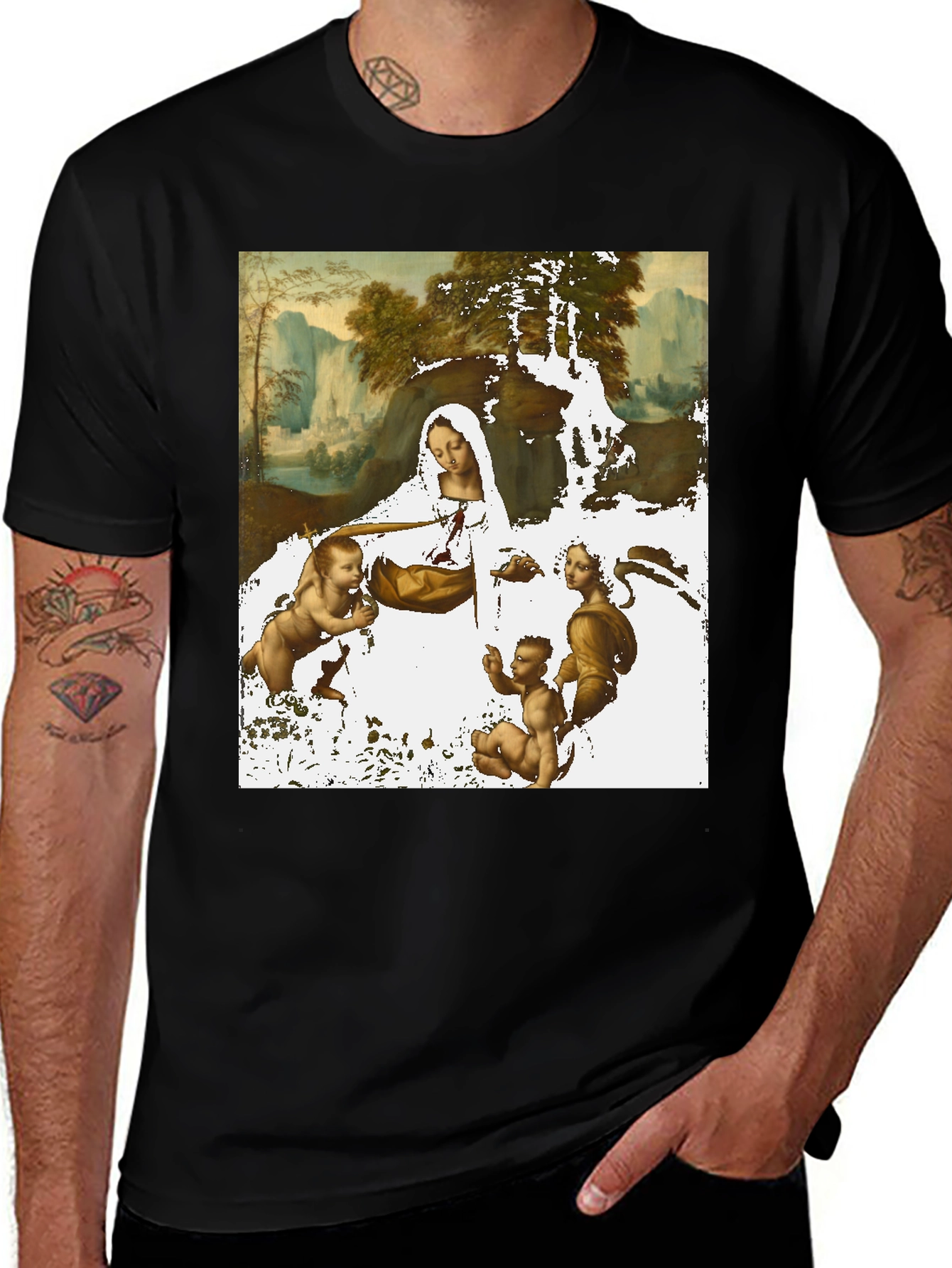 Variant 19 of Renaissance Madonna T-Shirt