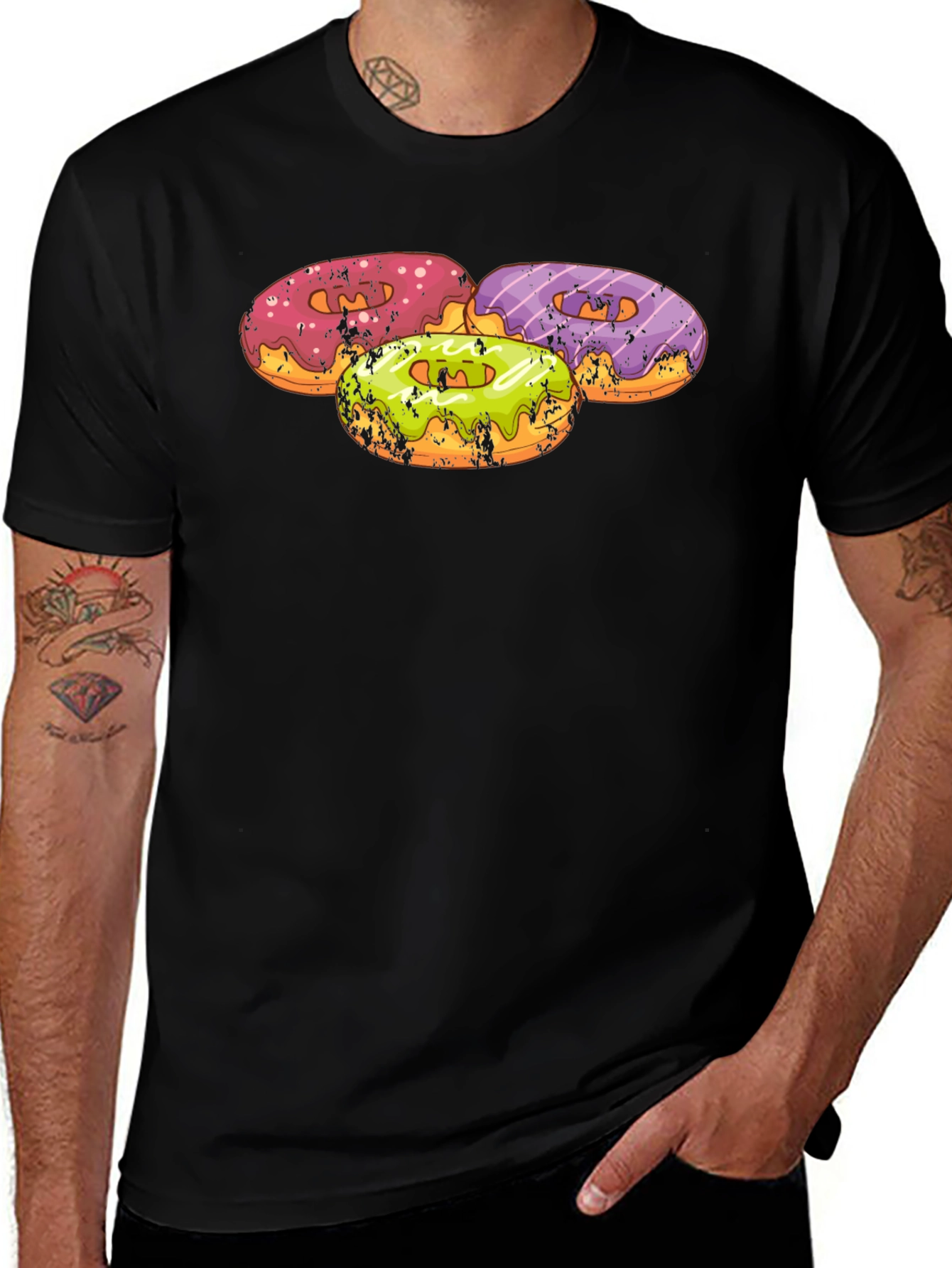 Variant 9 of Donut Graphic T-Shirt