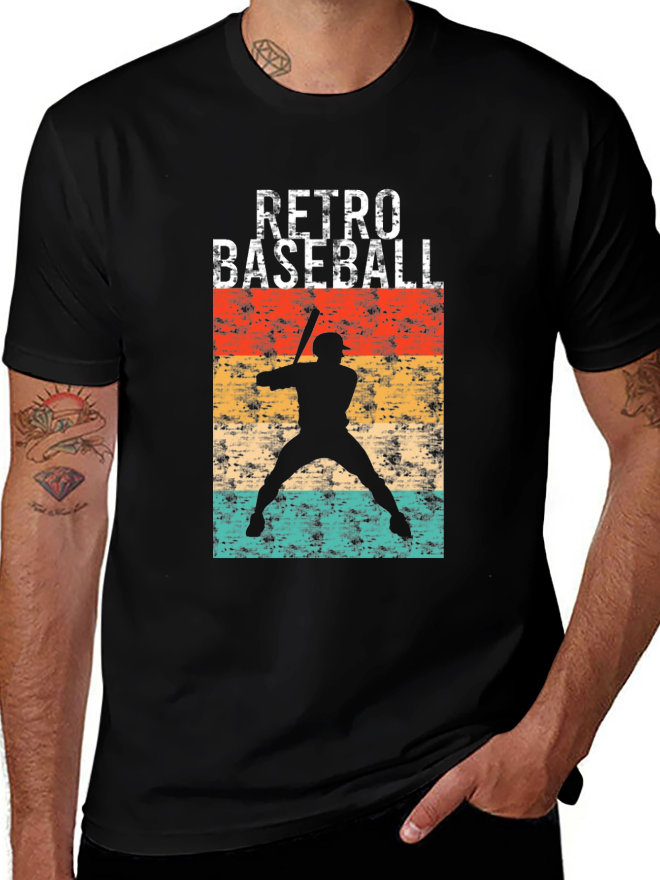 Variant 9 of Retro Baseball Graphic Tee - Vintage Style T-Shirt