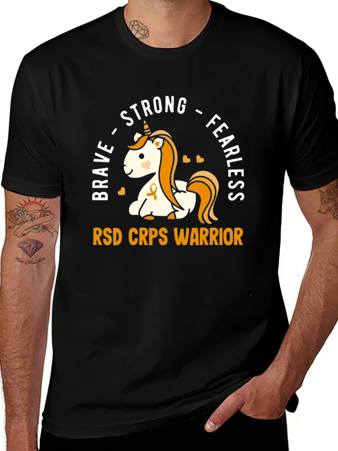 RSD CRPS Warrior Unicorn T-Shirt